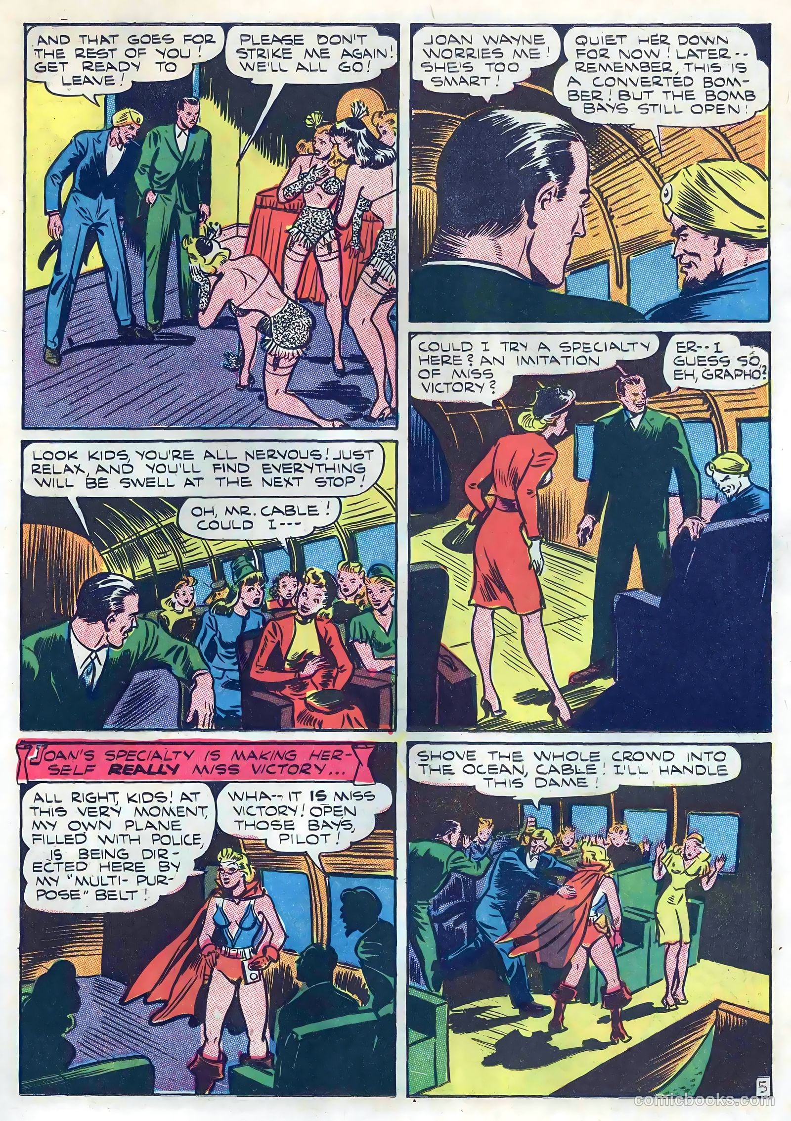 Captain Aero Comics #25 (1946) — page 15 of 52