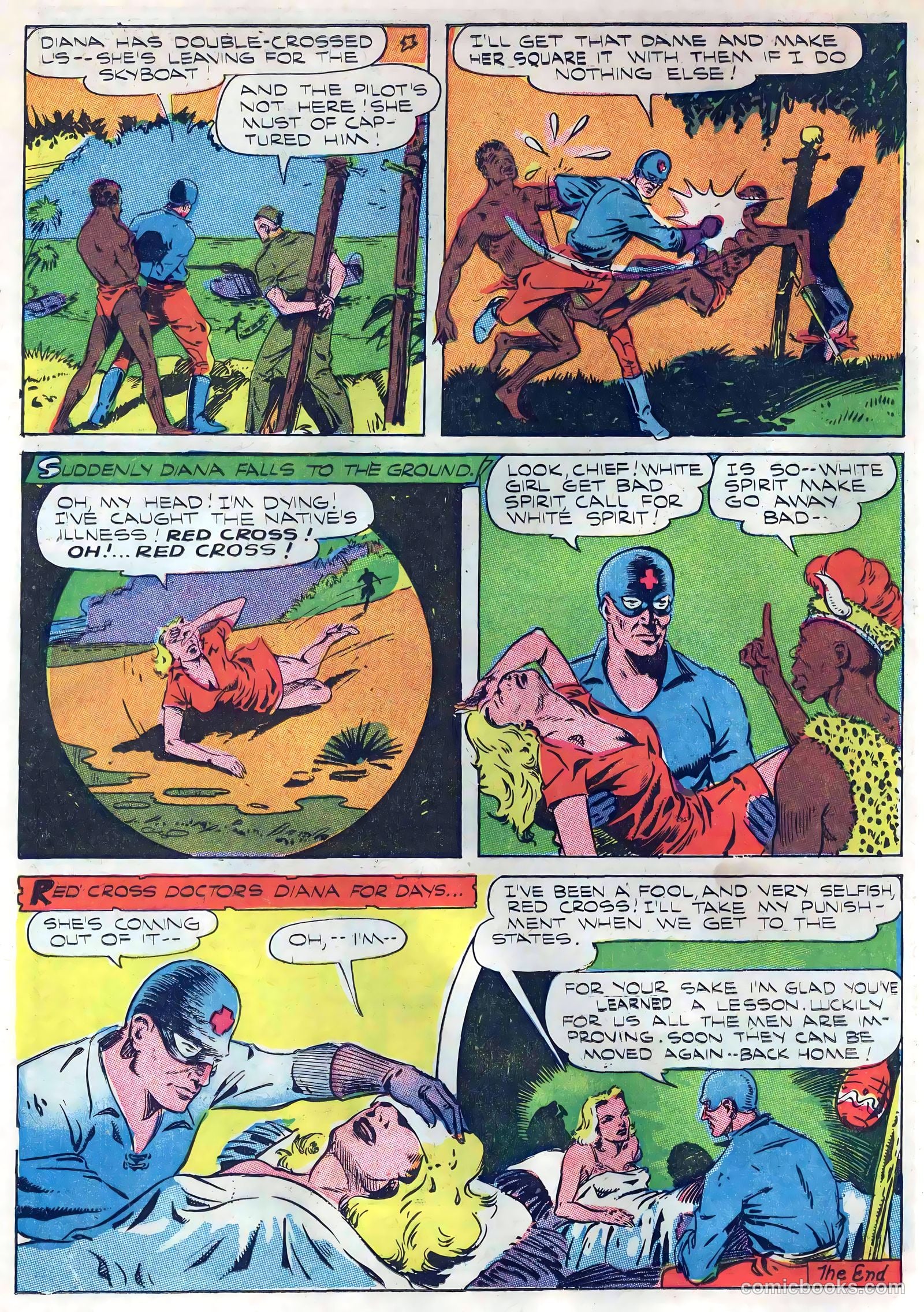 Captain Aero Comics #25 (1946) — page 22 of 52