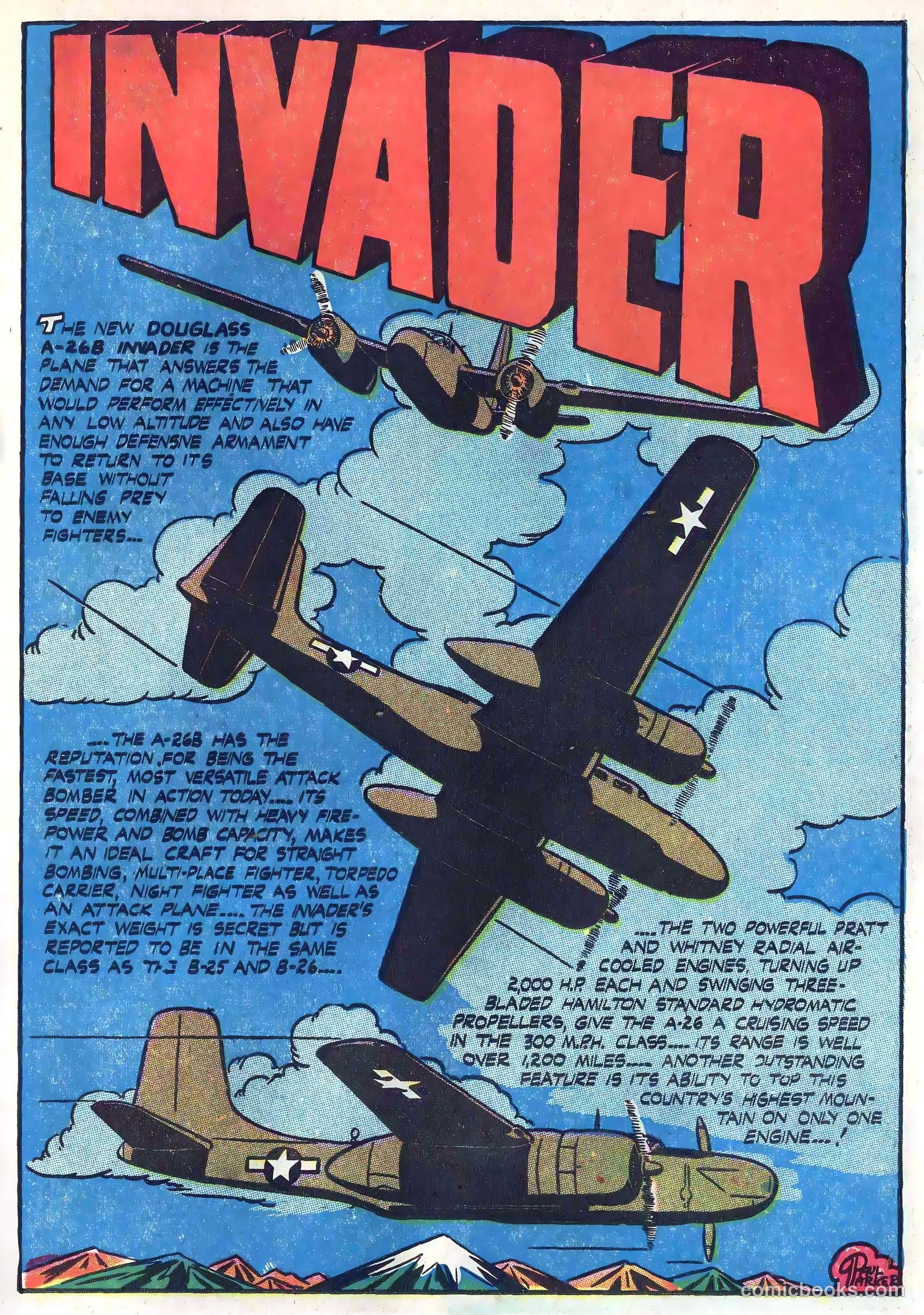 Captain Aero Comics #25 (1946) — page 23 of 52