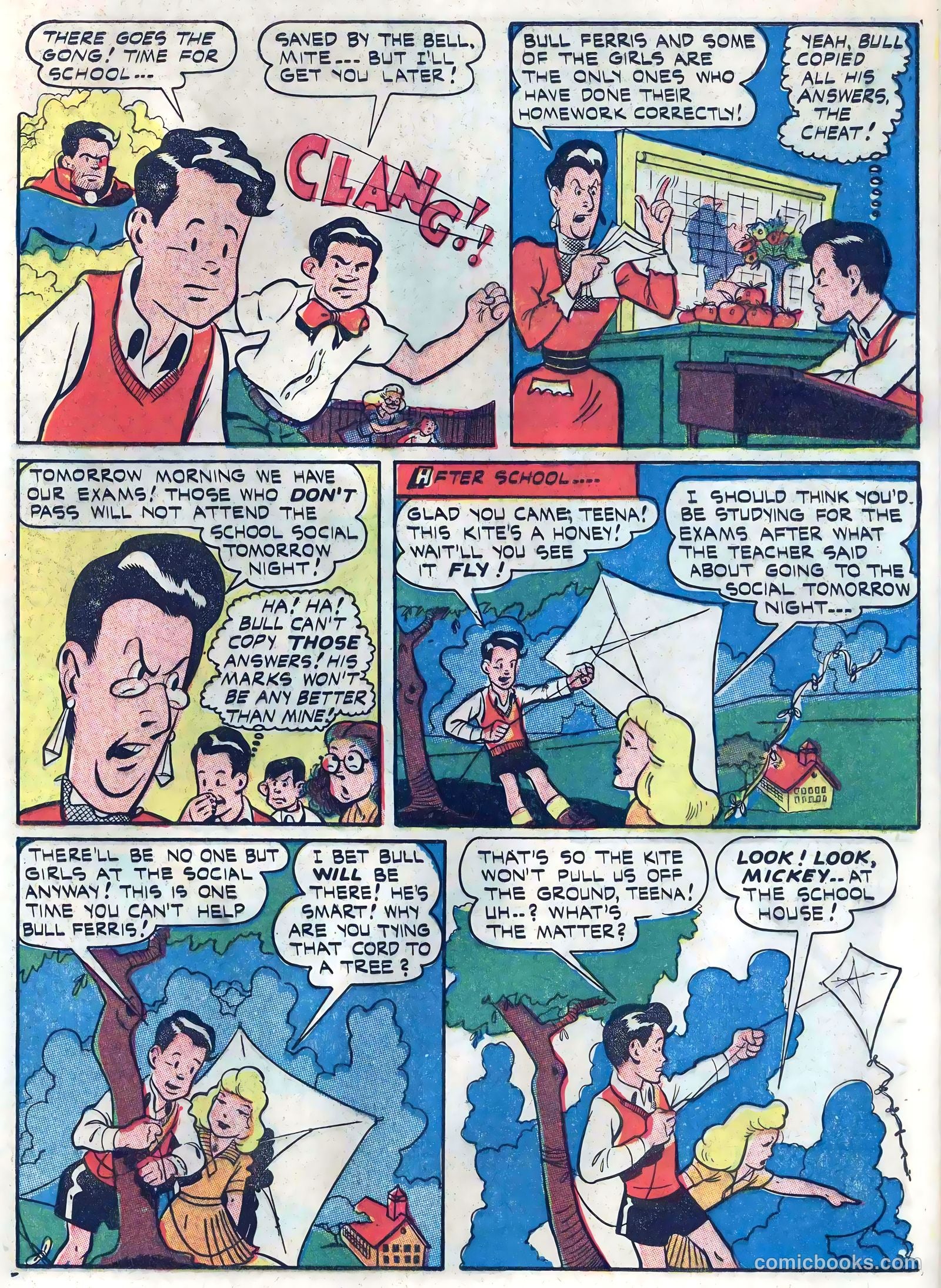 Captain Aero Comics #25 (1946) — page 35 of 52