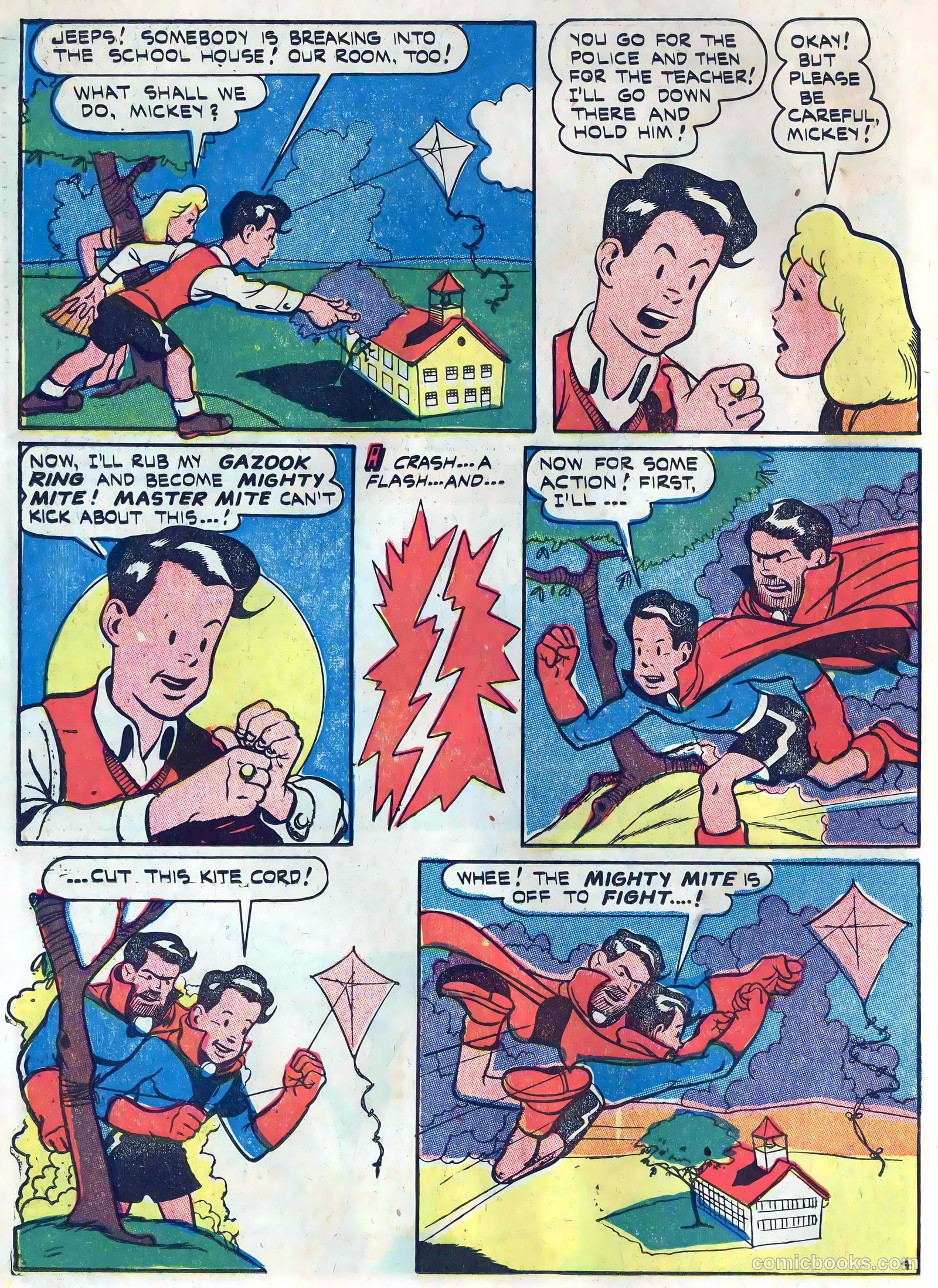 Captain Aero Comics #25 (1946) — page 36 of 52