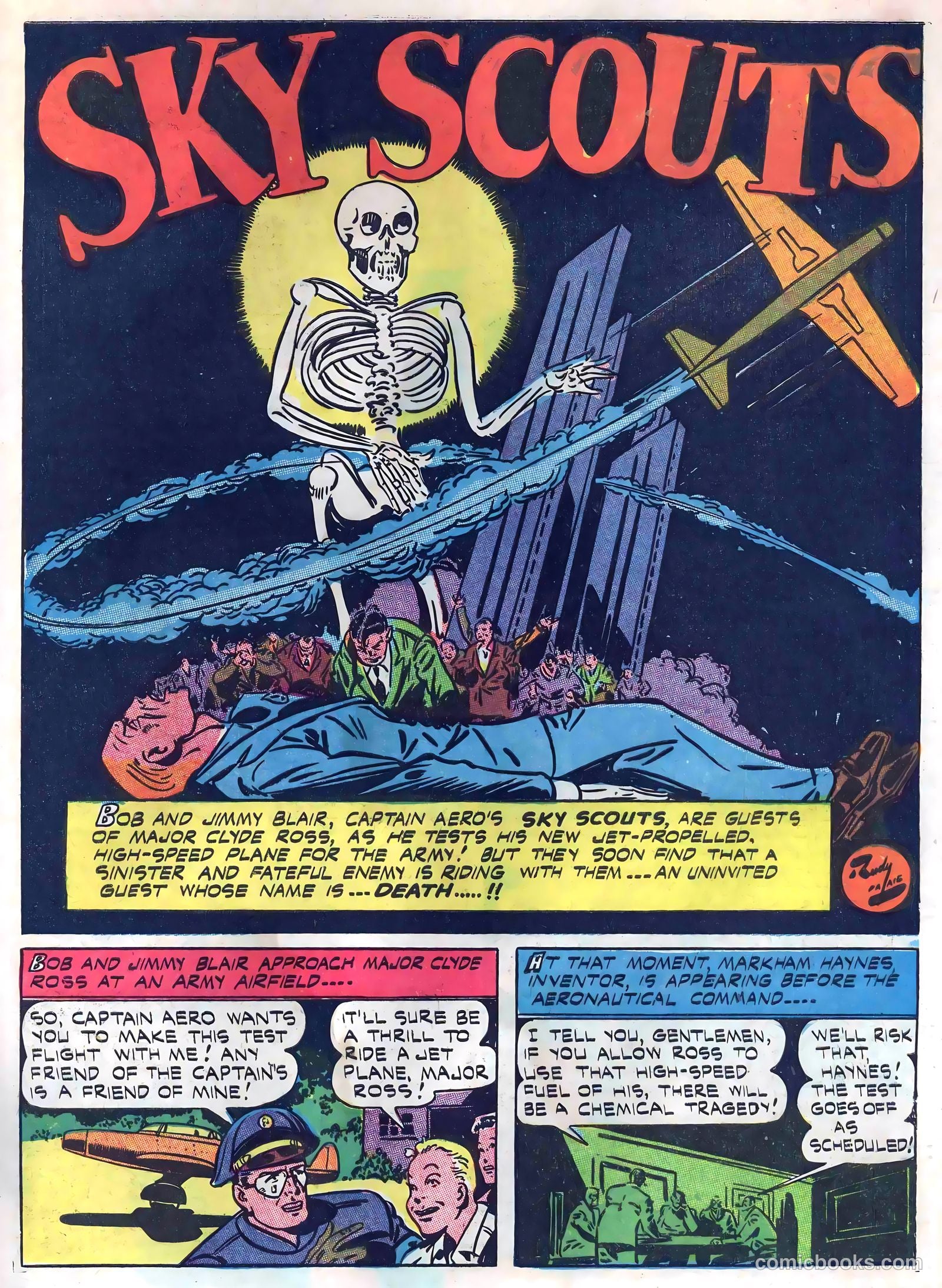 Captain Aero Comics #25 (1946) — page 43 of 52
