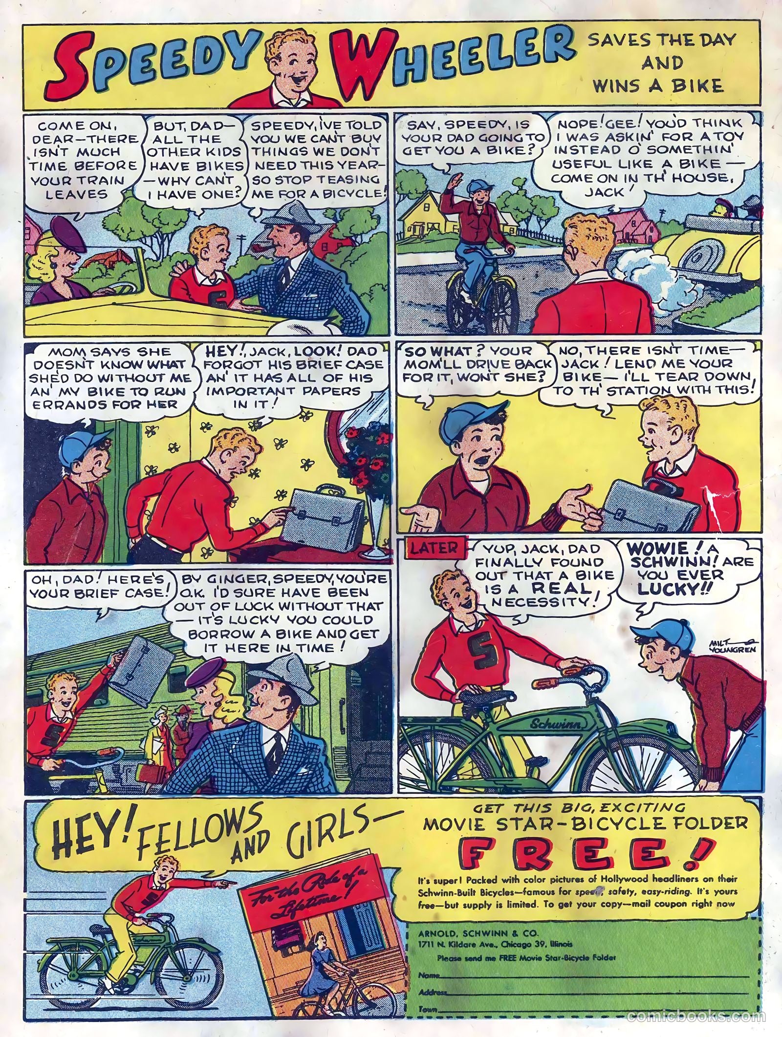 Captain Aero Comics #25 (1946) — page 52 of 52