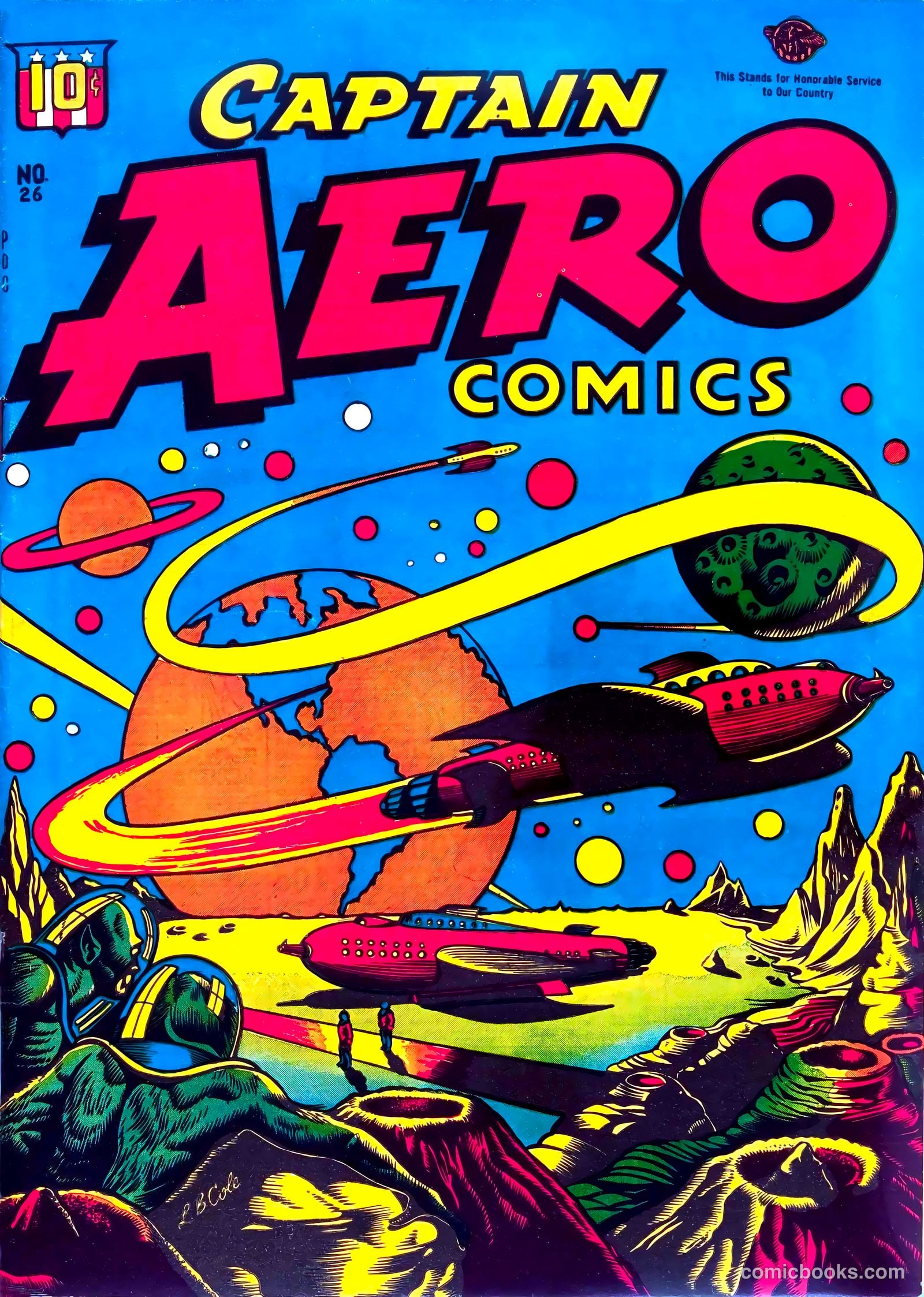 Captain Aero Comics #26