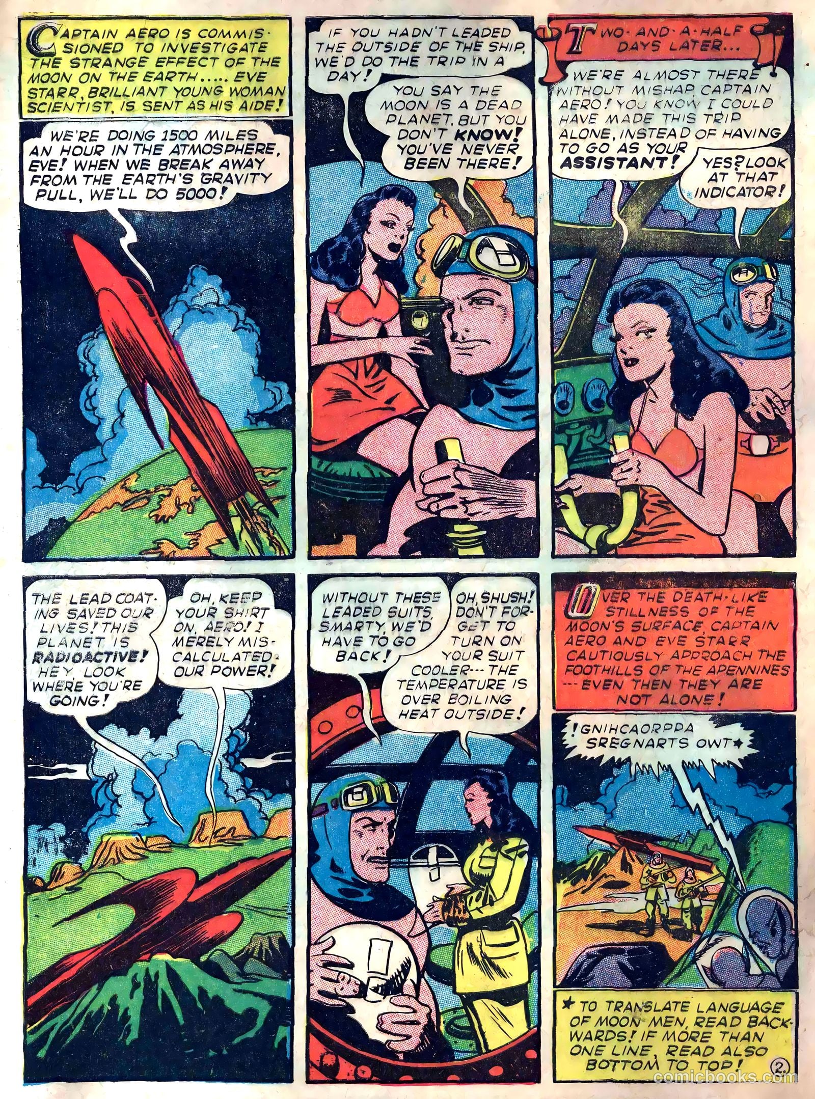 Captain Aero Comics #26 (1946) — page 4 of 52