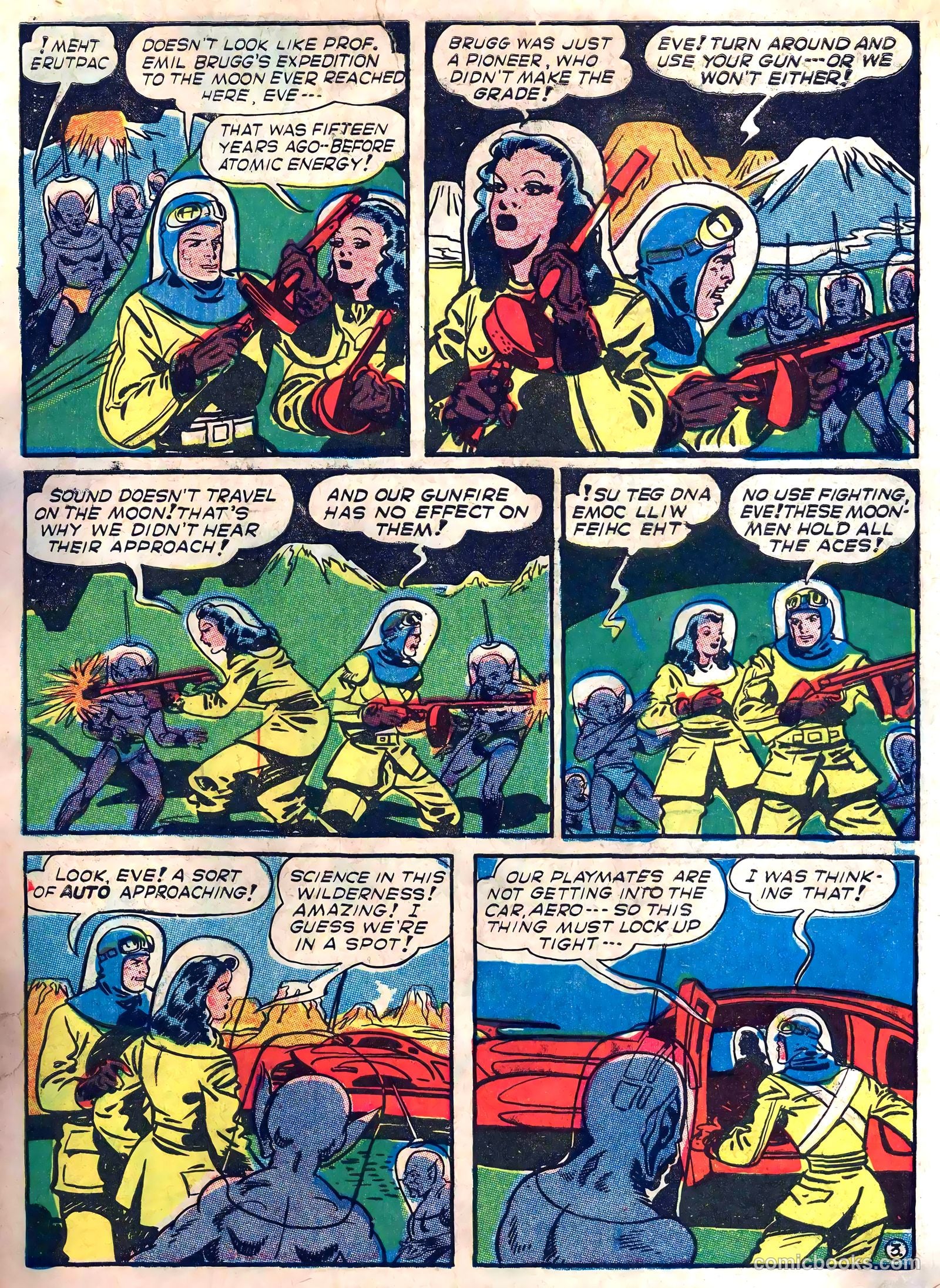 Captain Aero Comics #26 (1946) — page 5 of 52
