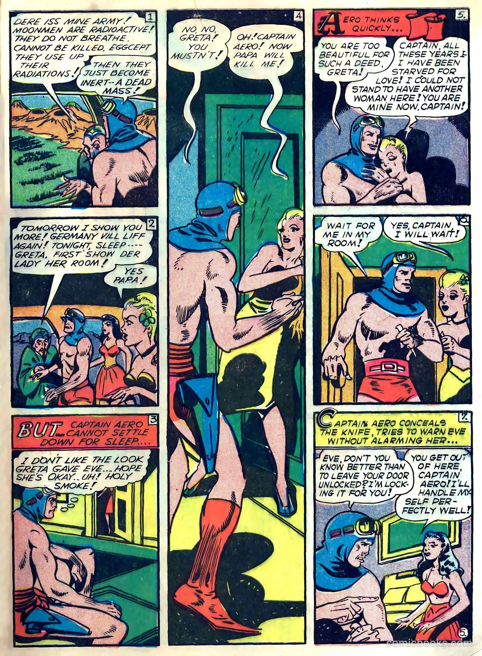 Captain Aero Comics #26 (1946) — page 7 of 52