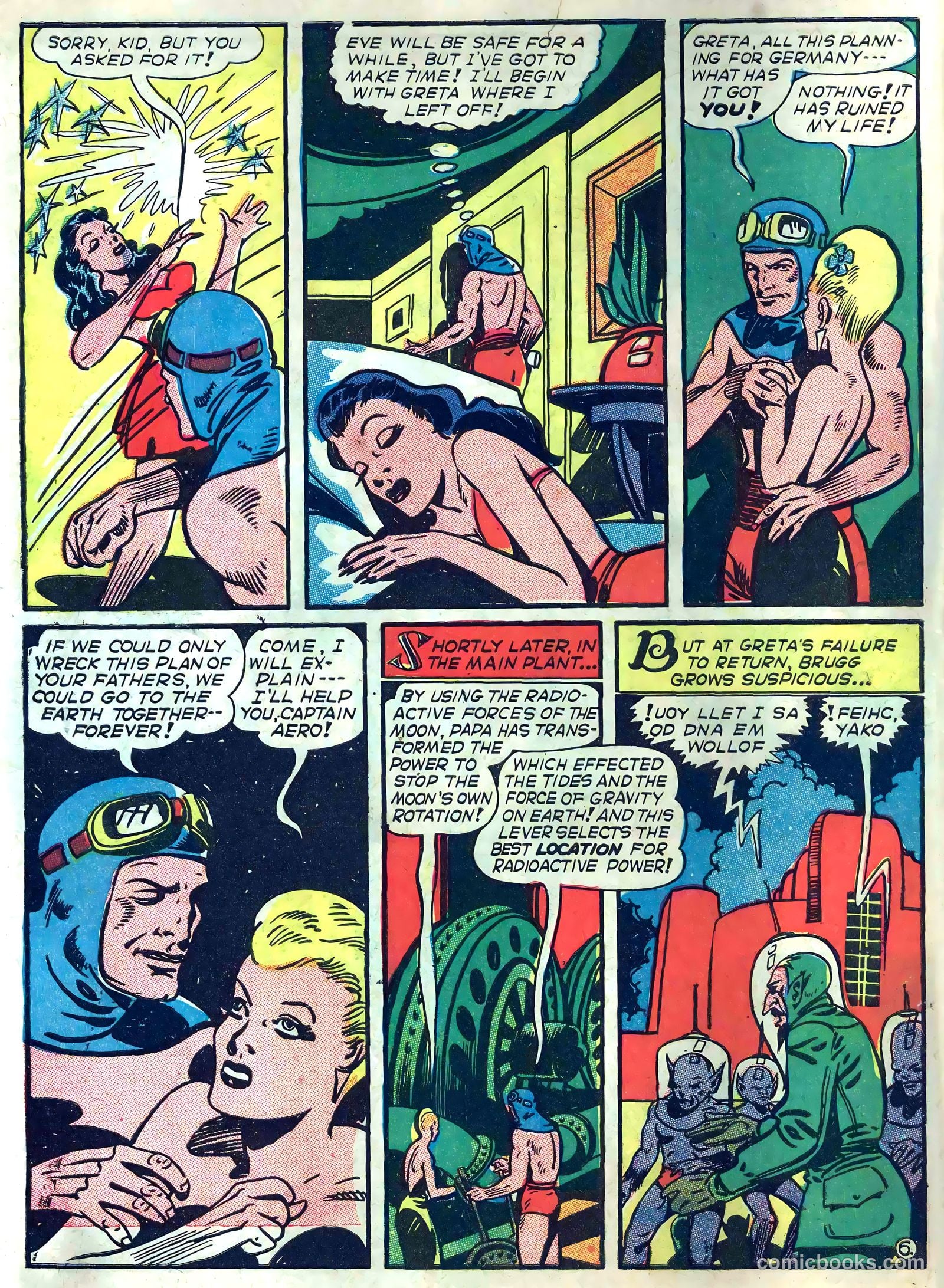 Captain Aero Comics #26 (1946) — page 8 of 52