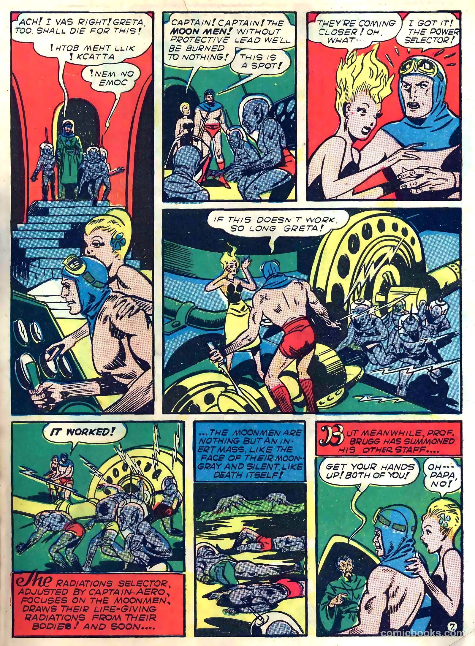 Captain Aero Comics #26 (1946) — page 9 of 52