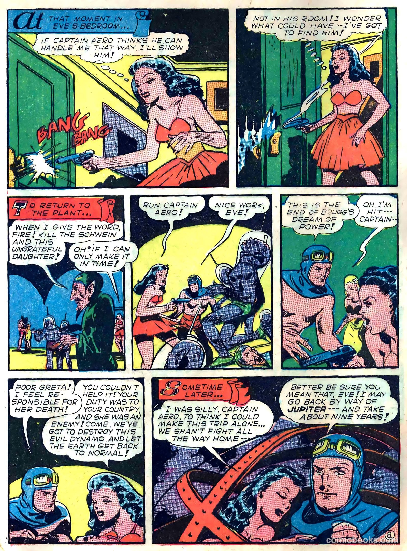 Captain Aero Comics #26 (1946) — page 10 of 52