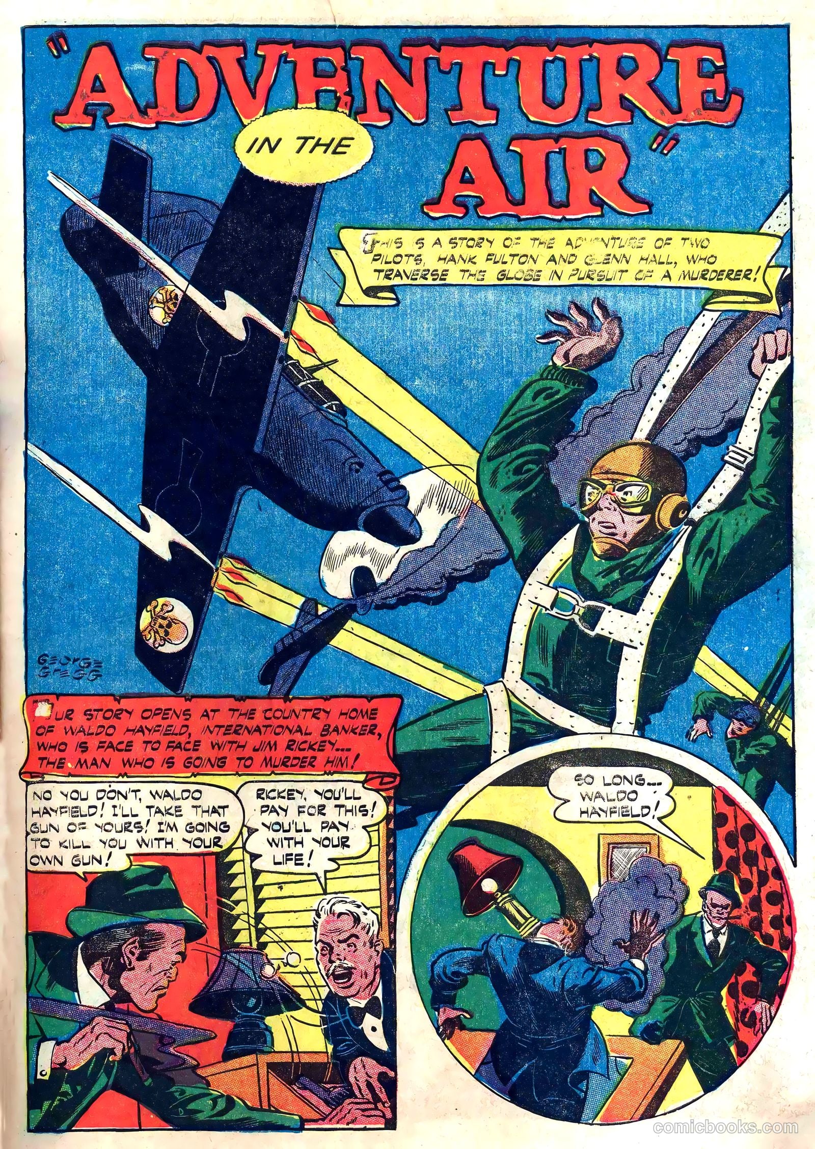 Captain Aero Comics #26 (1946) — page 11 of 52