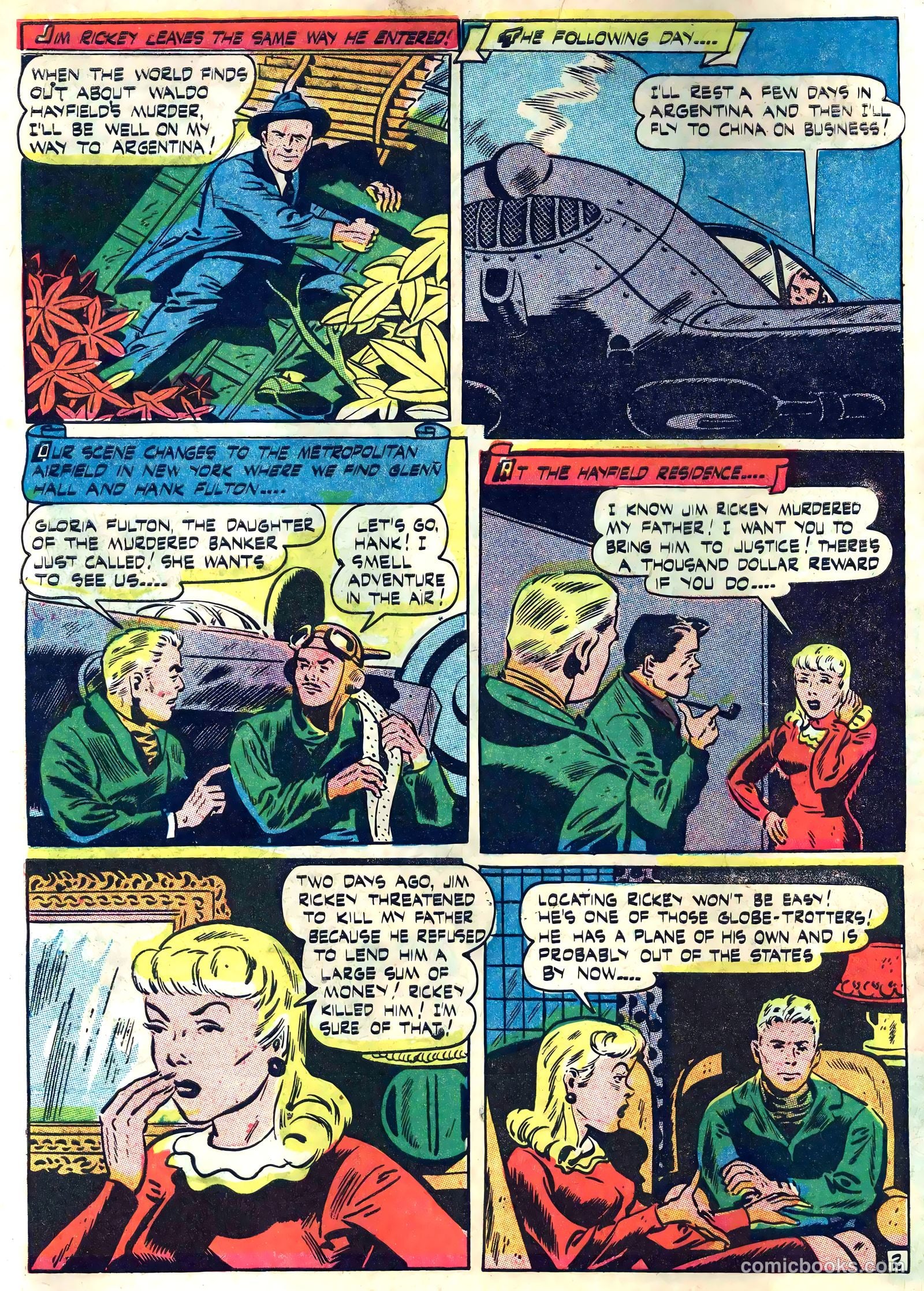 Captain Aero Comics #26 (1946) — page 12 of 52