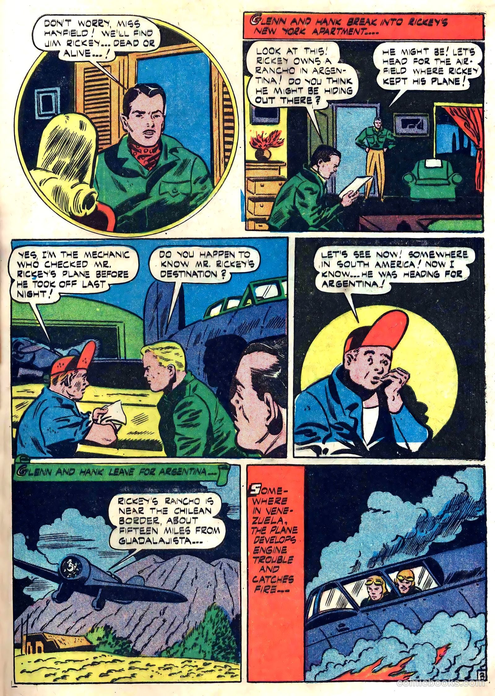Captain Aero Comics #26 (1946) — page 13 of 52