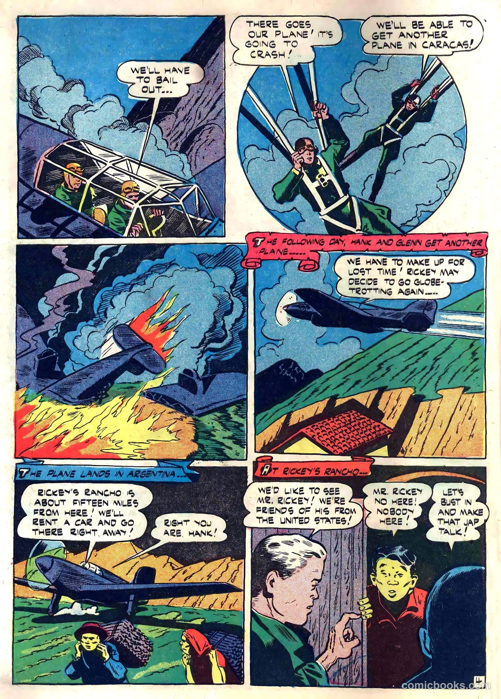 Captain Aero Comics #26 (1946) — page 14 of 52