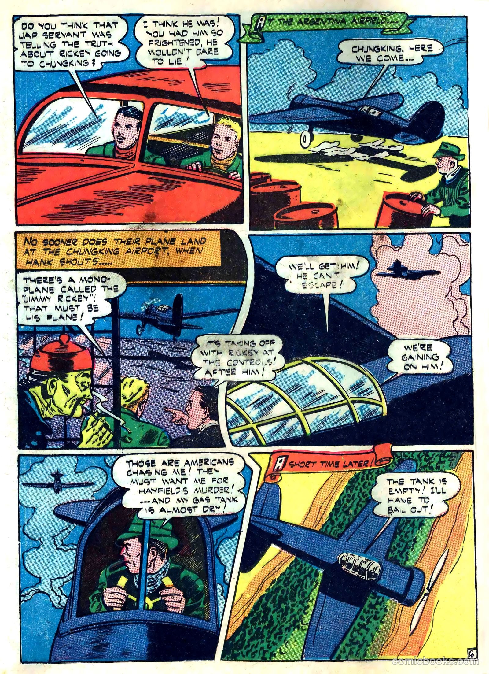 Captain Aero Comics #26 (1946) — page 16 of 52