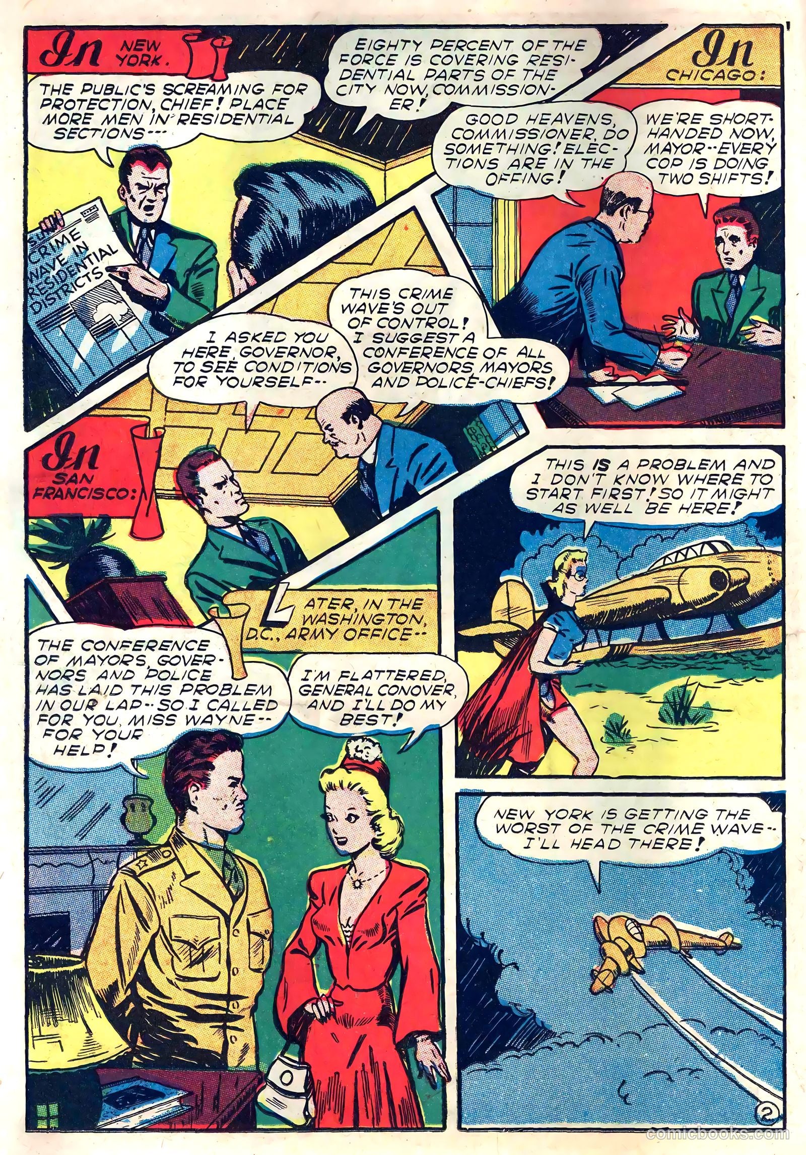 Captain Aero Comics #26 (1946) — page 20 of 52