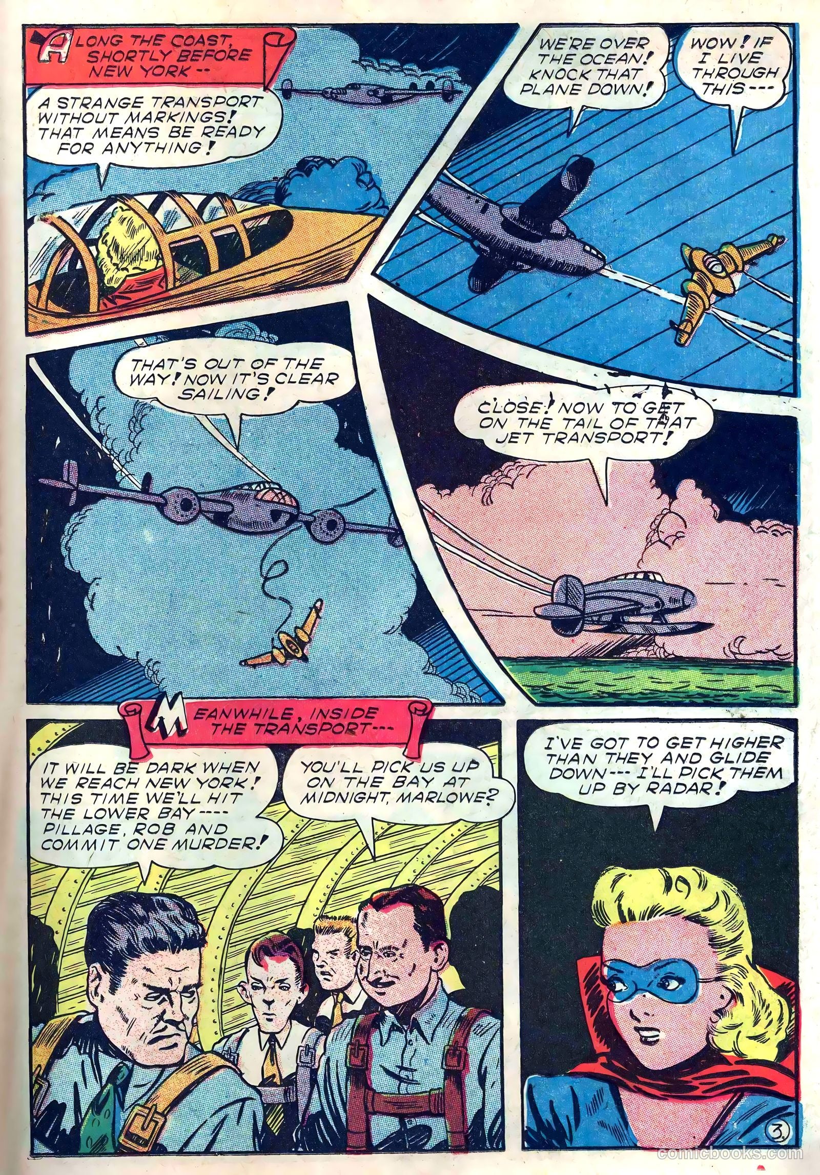 Captain Aero Comics #26 (1946) — page 21 of 52