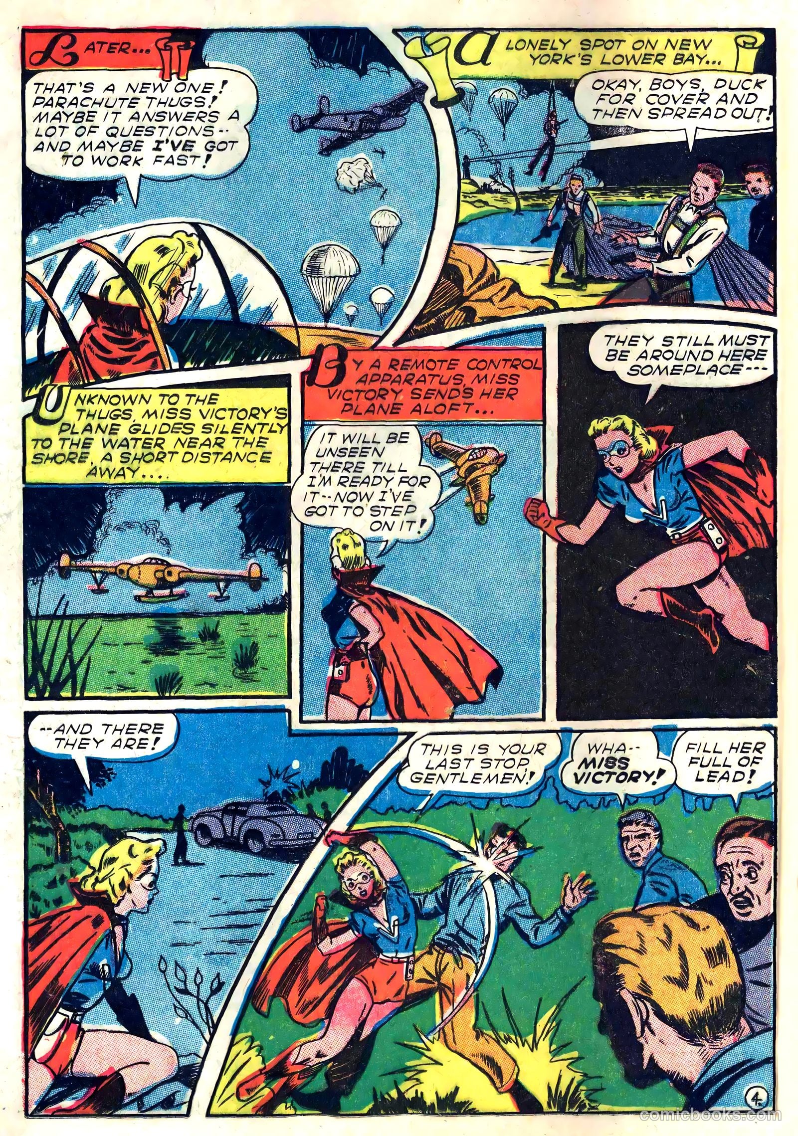 Captain Aero Comics #26 (1946) — page 22 of 52