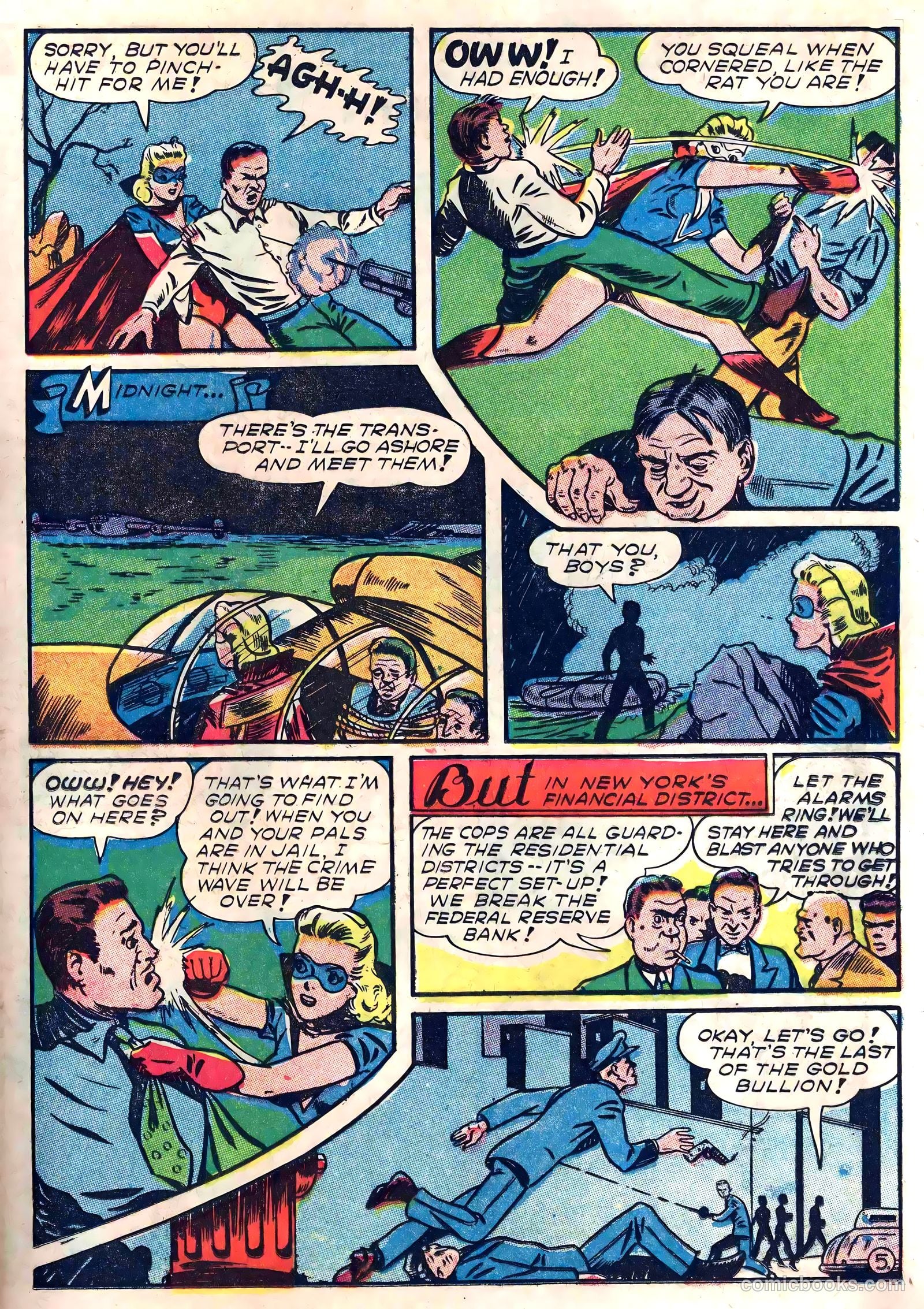 Captain Aero Comics #26 (1946) — page 23 of 52