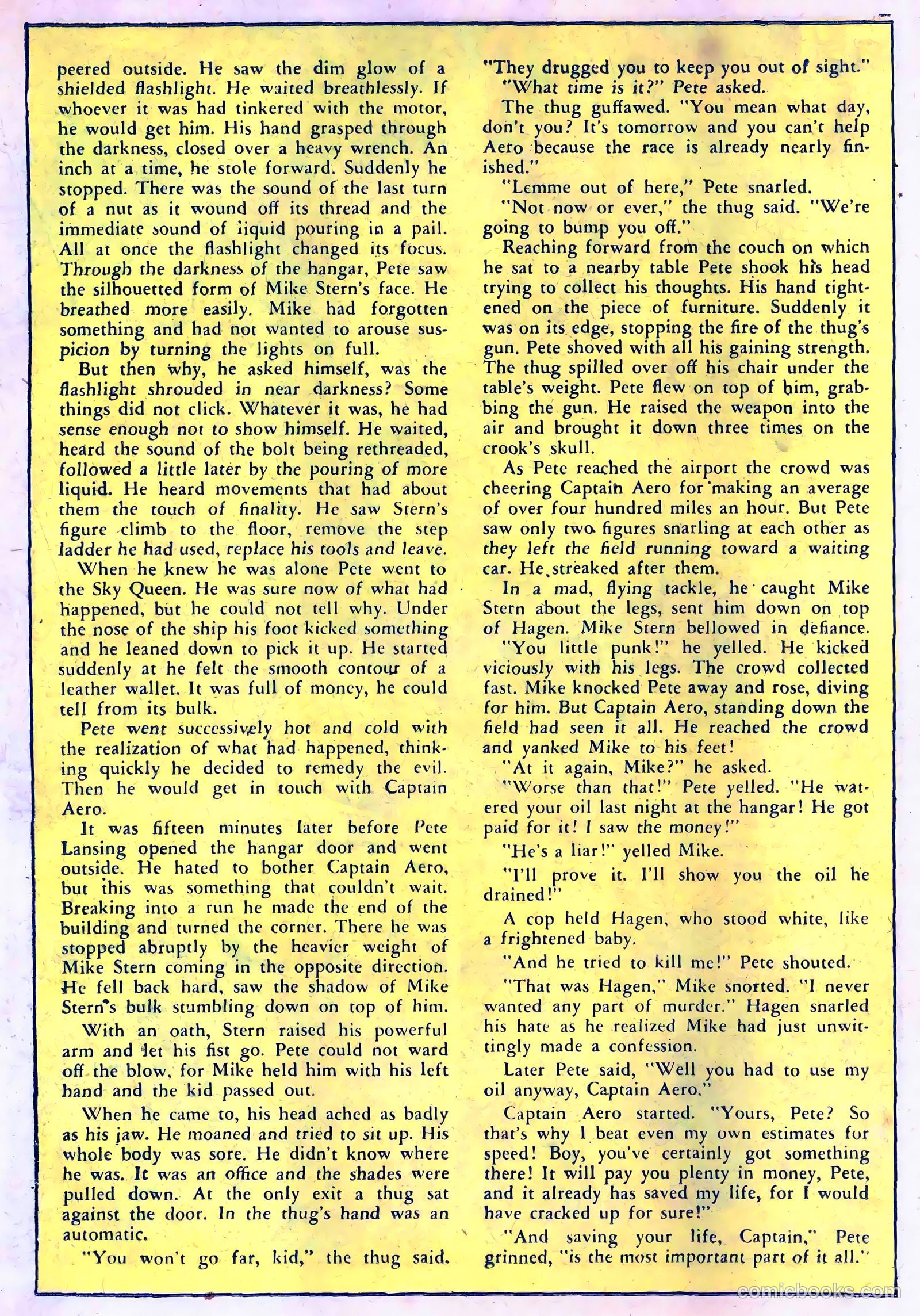Captain Aero Comics #26 (1946) — page 26 of 52
