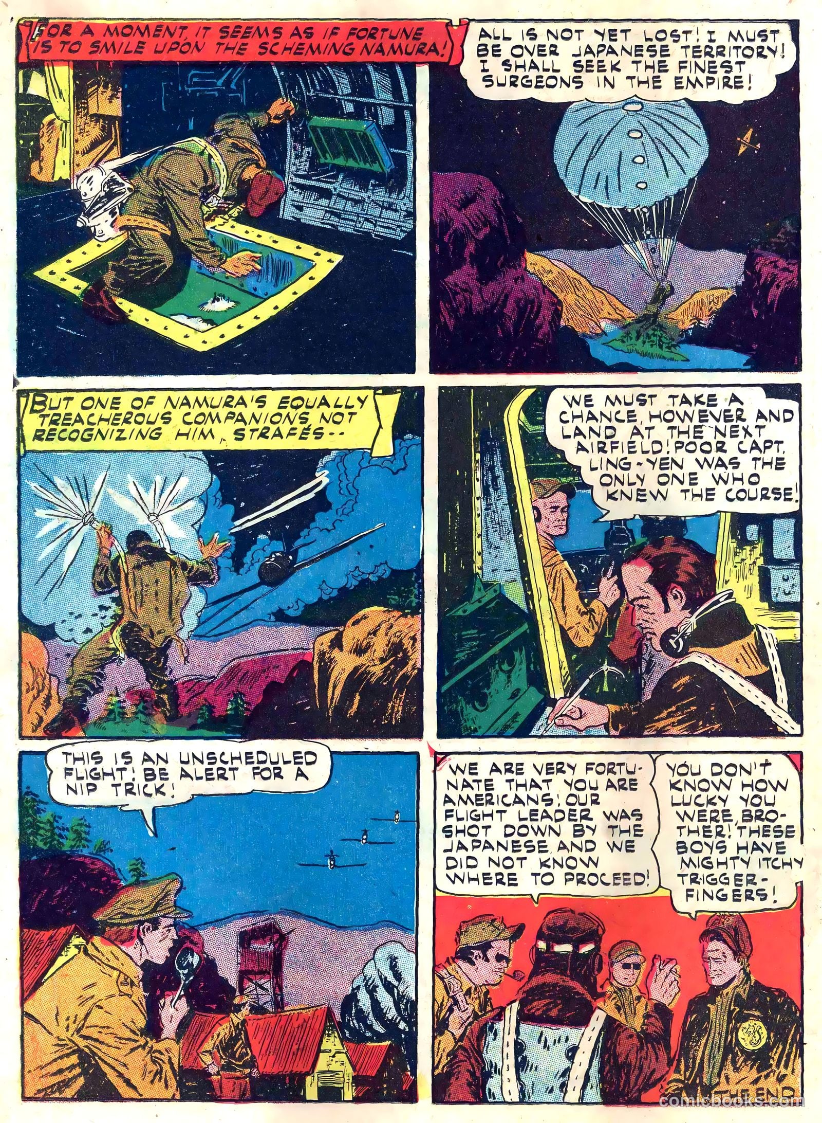 Captain Aero Comics #26 (1946) — page 32 of 52
