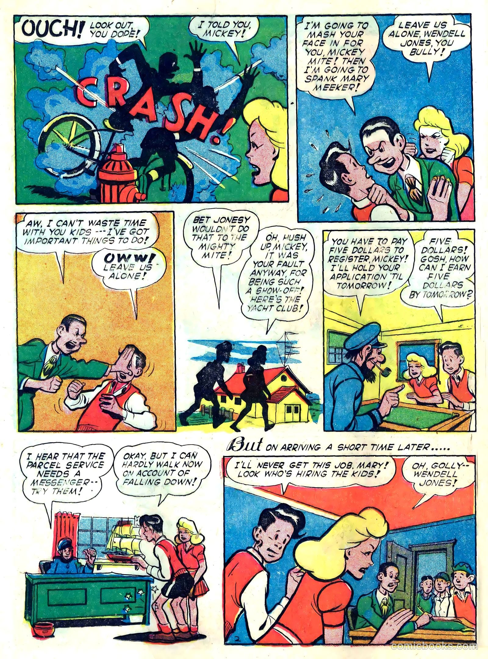 Captain Aero Comics #26 (1946) — page 34 of 52