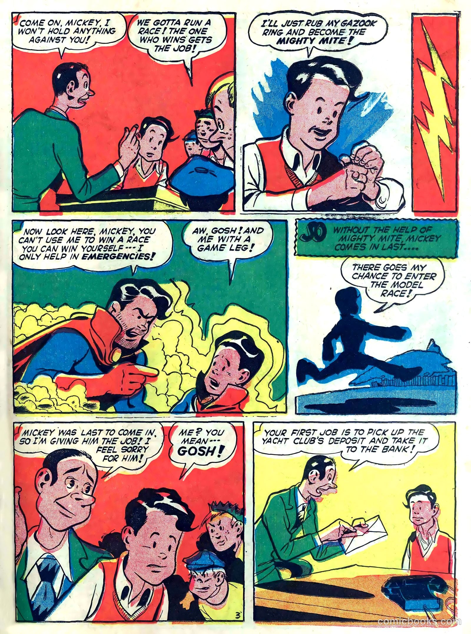 Captain Aero Comics #26 (1946) — page 35 of 52