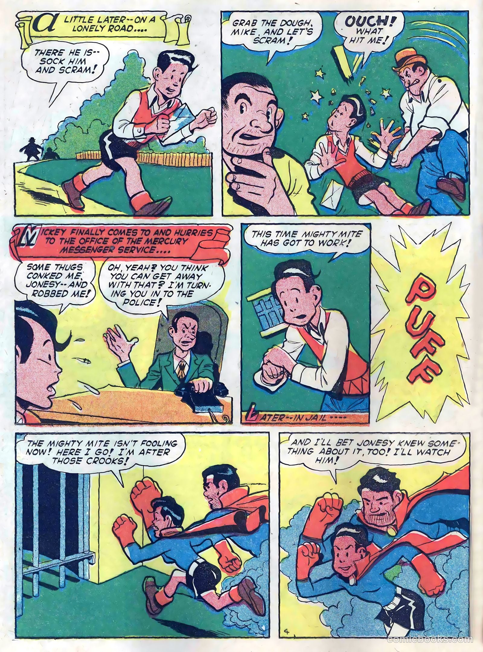 Captain Aero Comics #26 (1946) — page 36 of 52