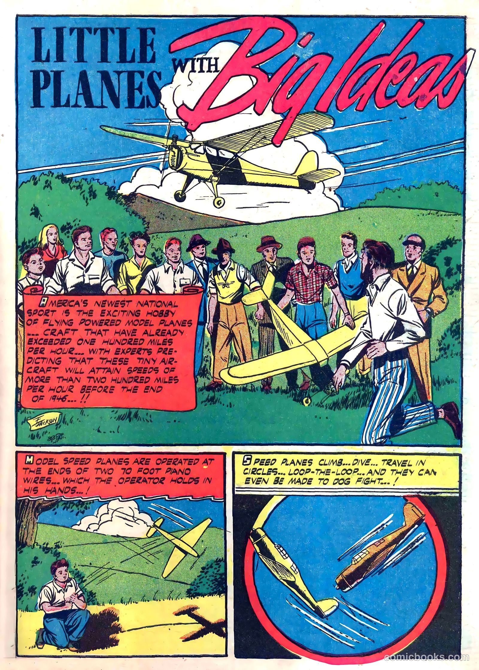Captain Aero Comics #26 (1946) — page 39 of 52