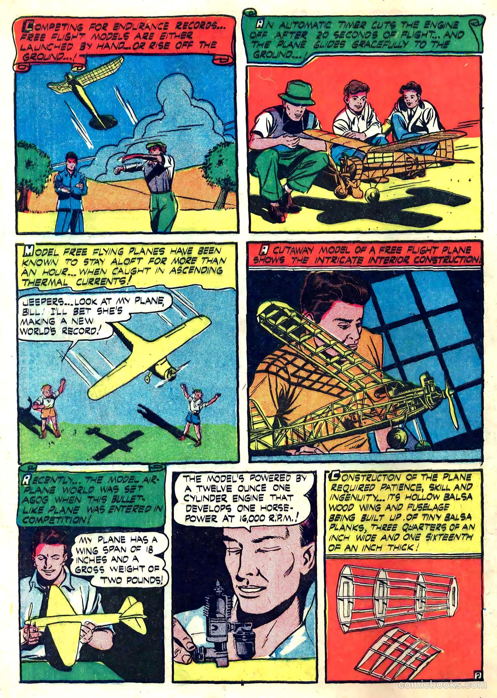 Captain Aero Comics #26 (1946) — page 40 of 52