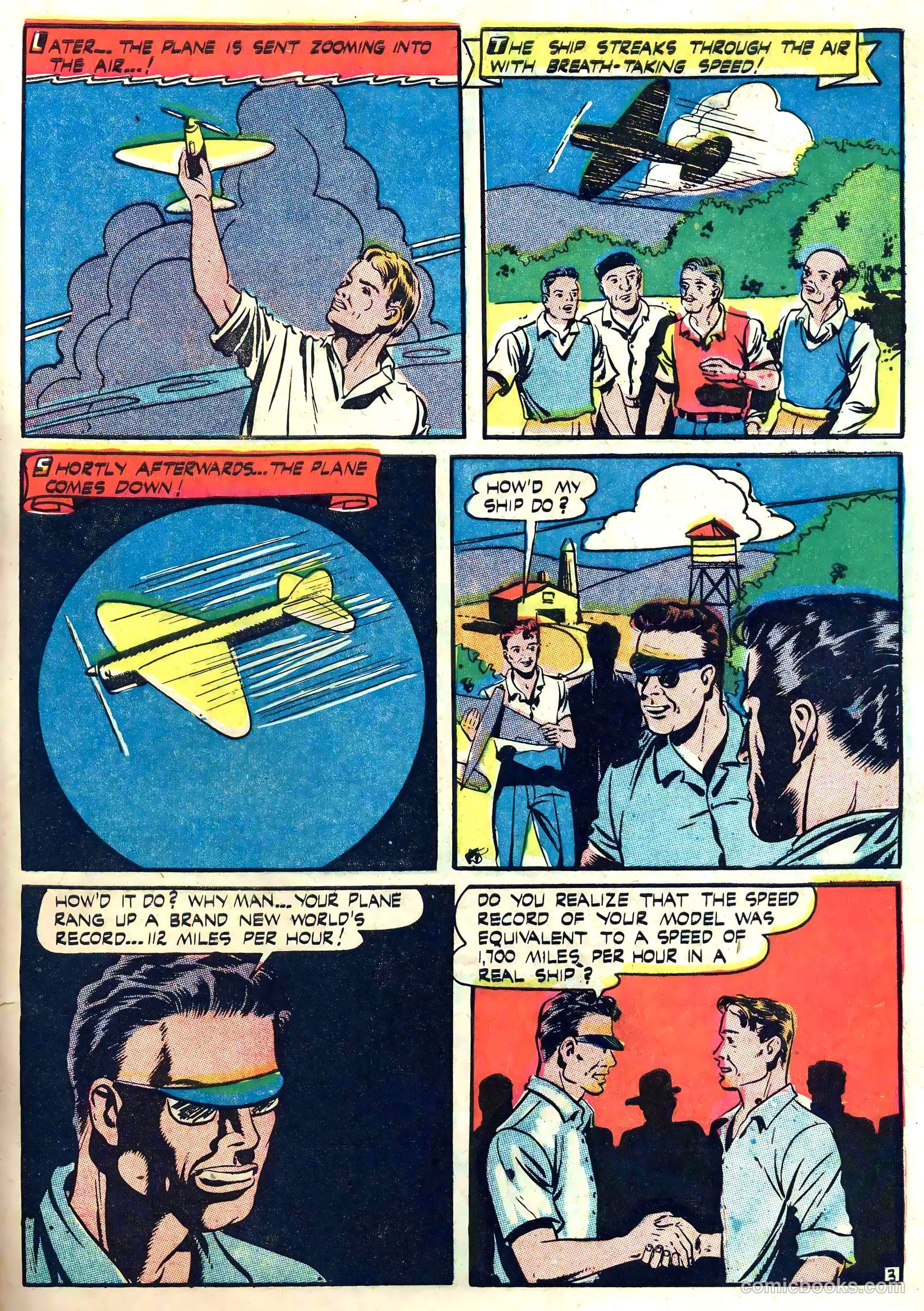Captain Aero Comics #26 (1946) — page 41 of 52