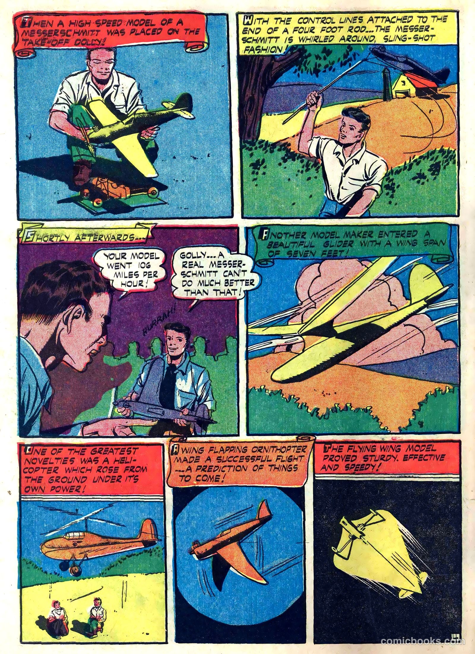Captain Aero Comics #26 (1946) — page 42 of 52