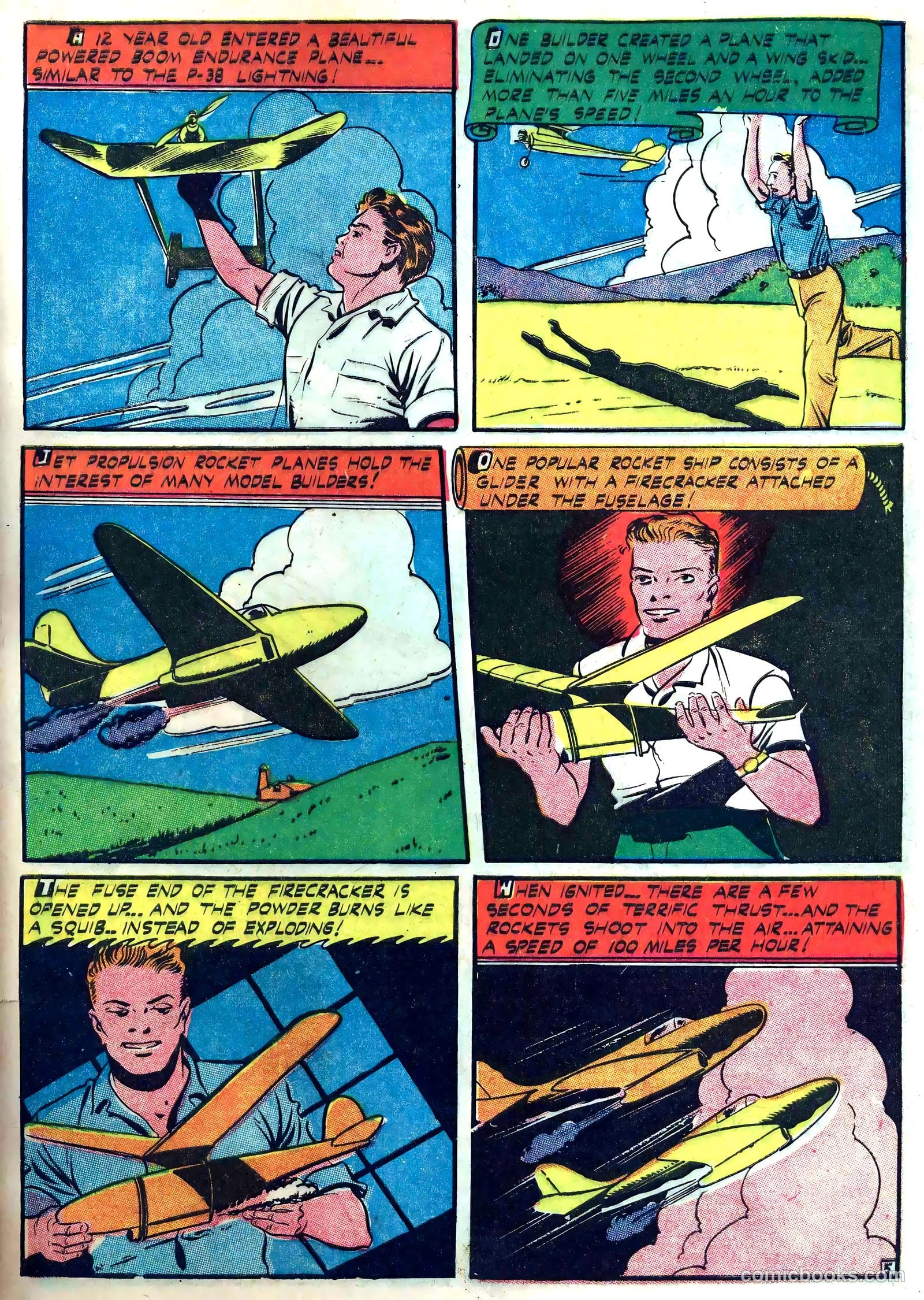 Captain Aero Comics #26 (1946) — page 43 of 52