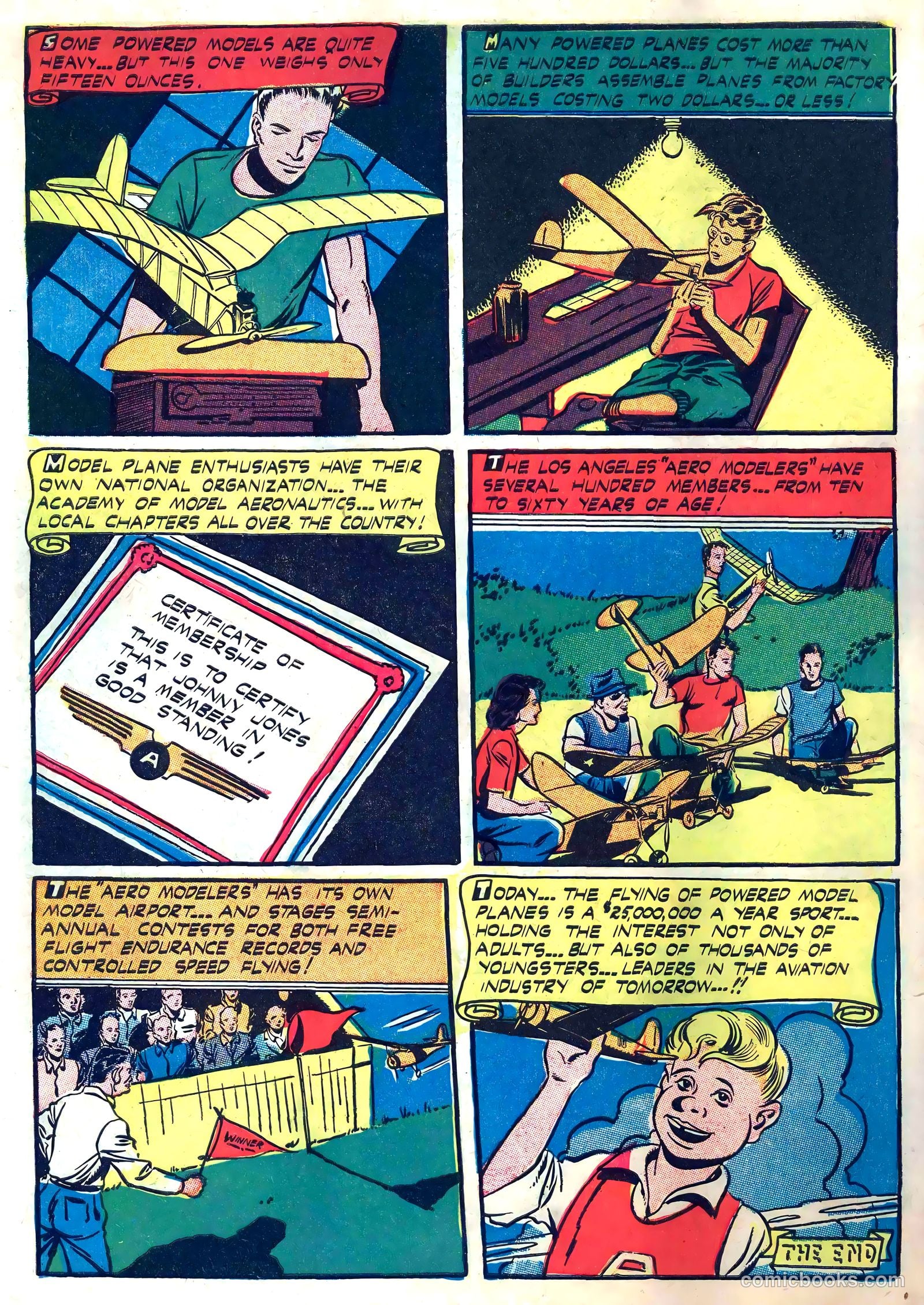 Captain Aero Comics #26 (1946) — page 44 of 52