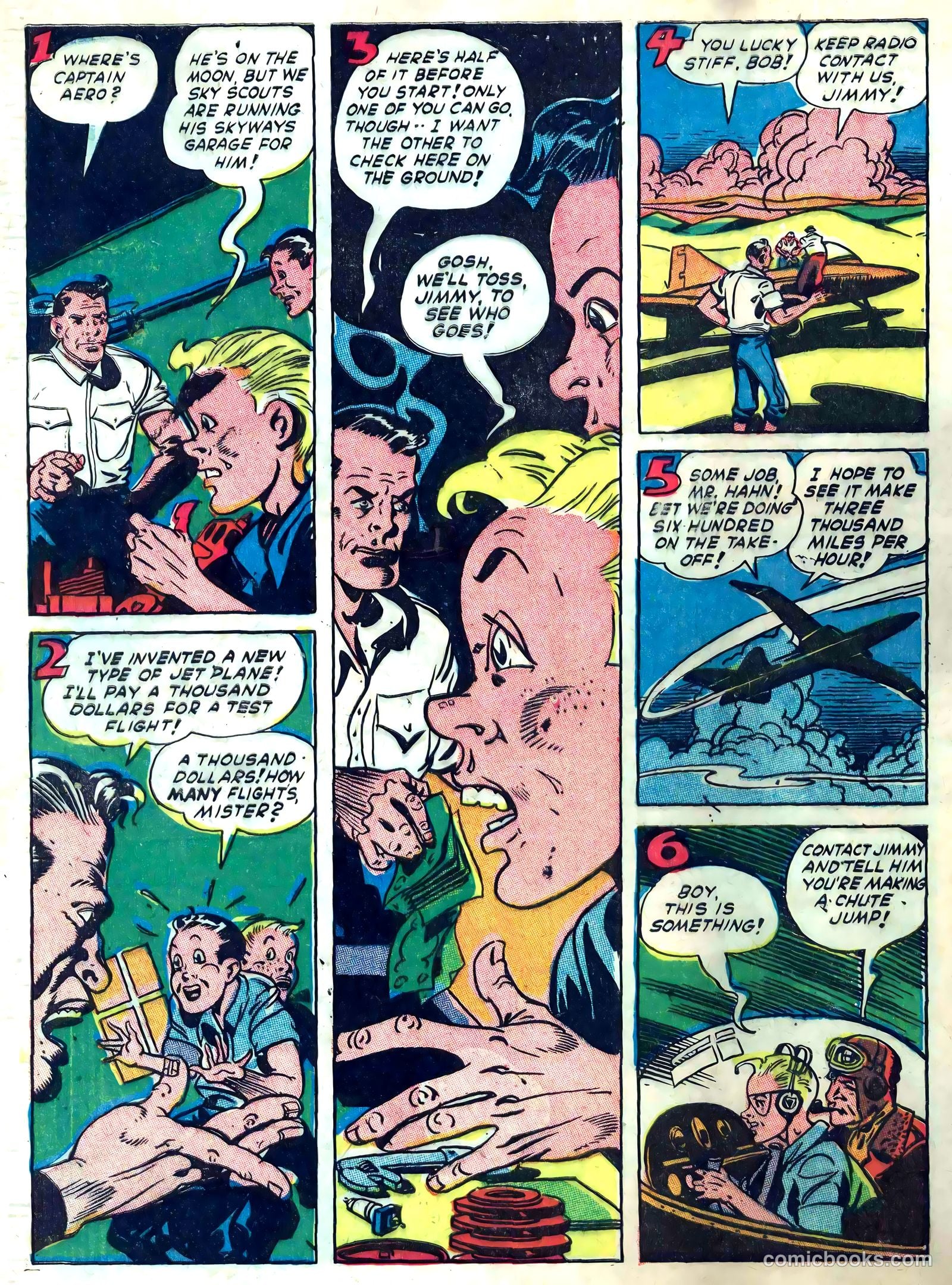 Captain Aero Comics #26 (1946) — page 46 of 52