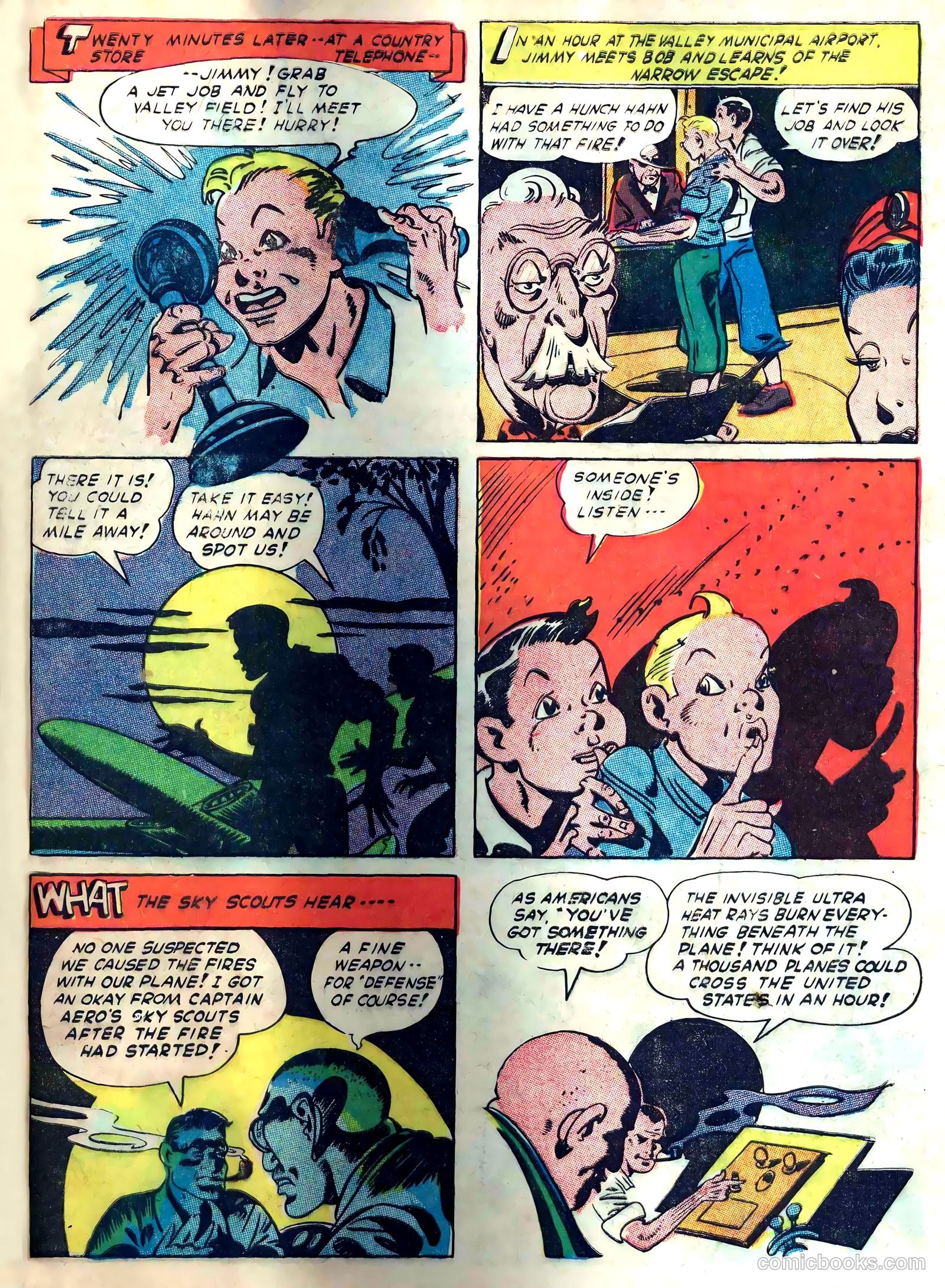 Captain Aero Comics #26 (1946) — page 49 of 52