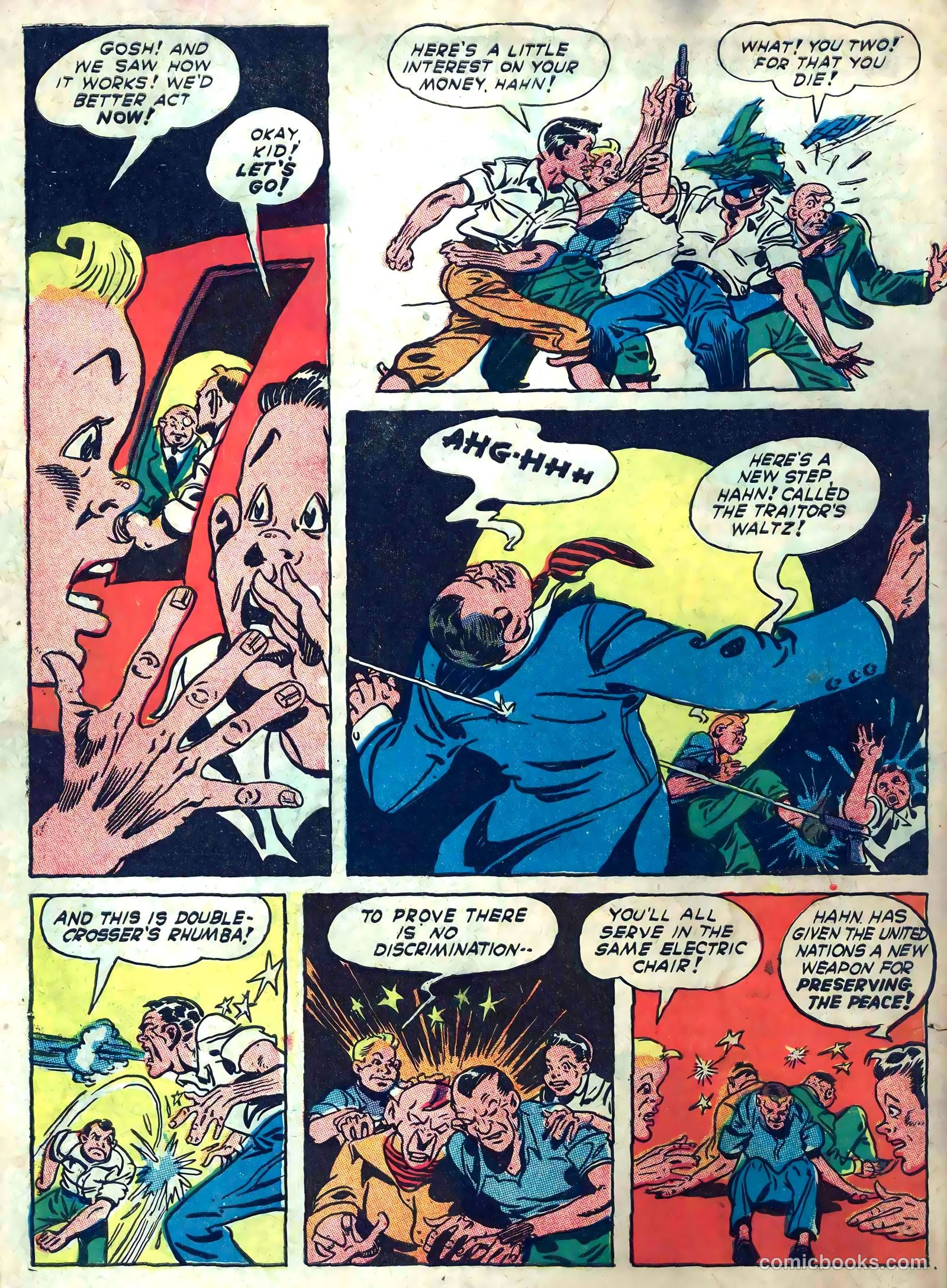 Captain Aero Comics #26 (1946) — page 50 of 52