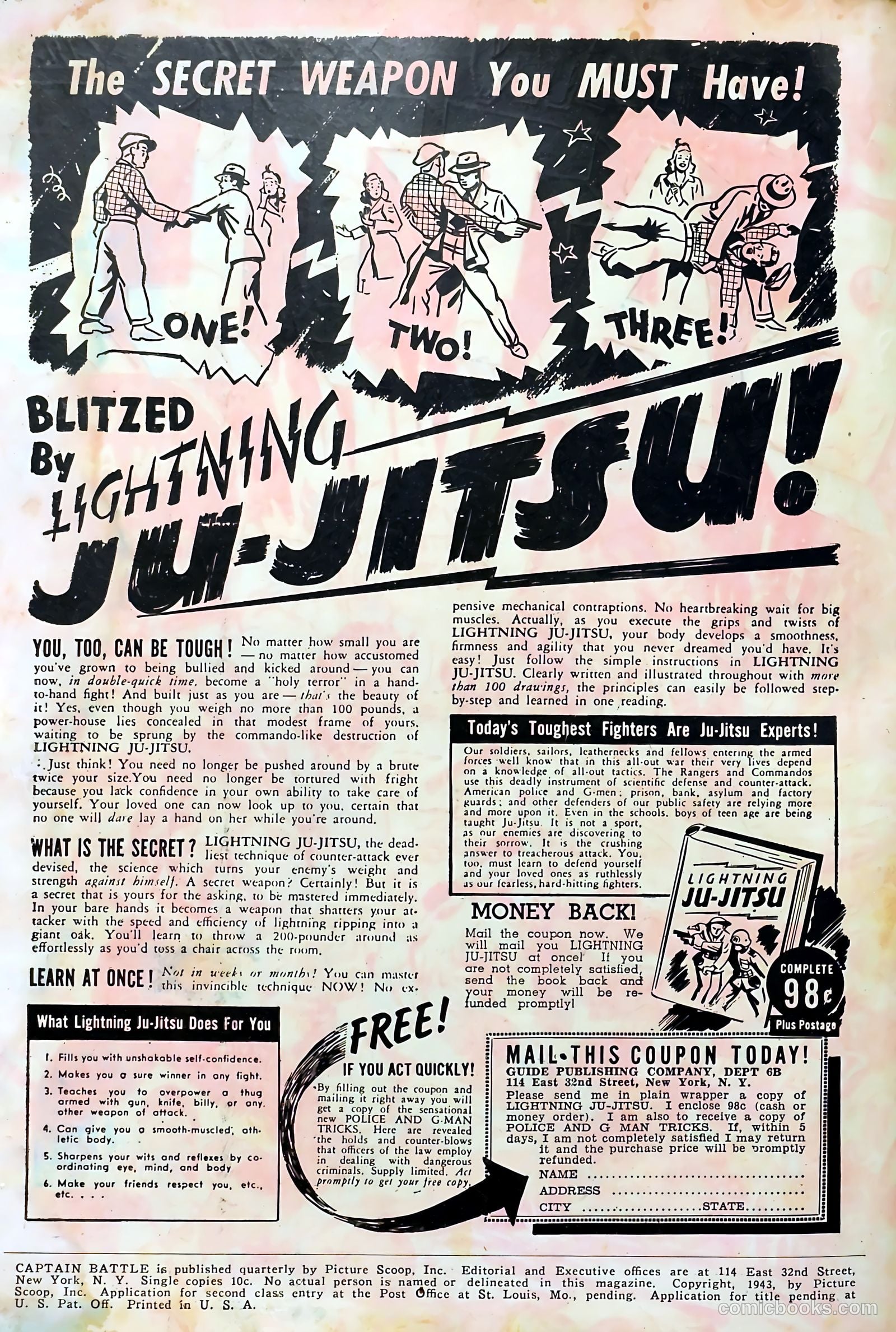 Captain Battle #5 (1943) — page 2 of 68