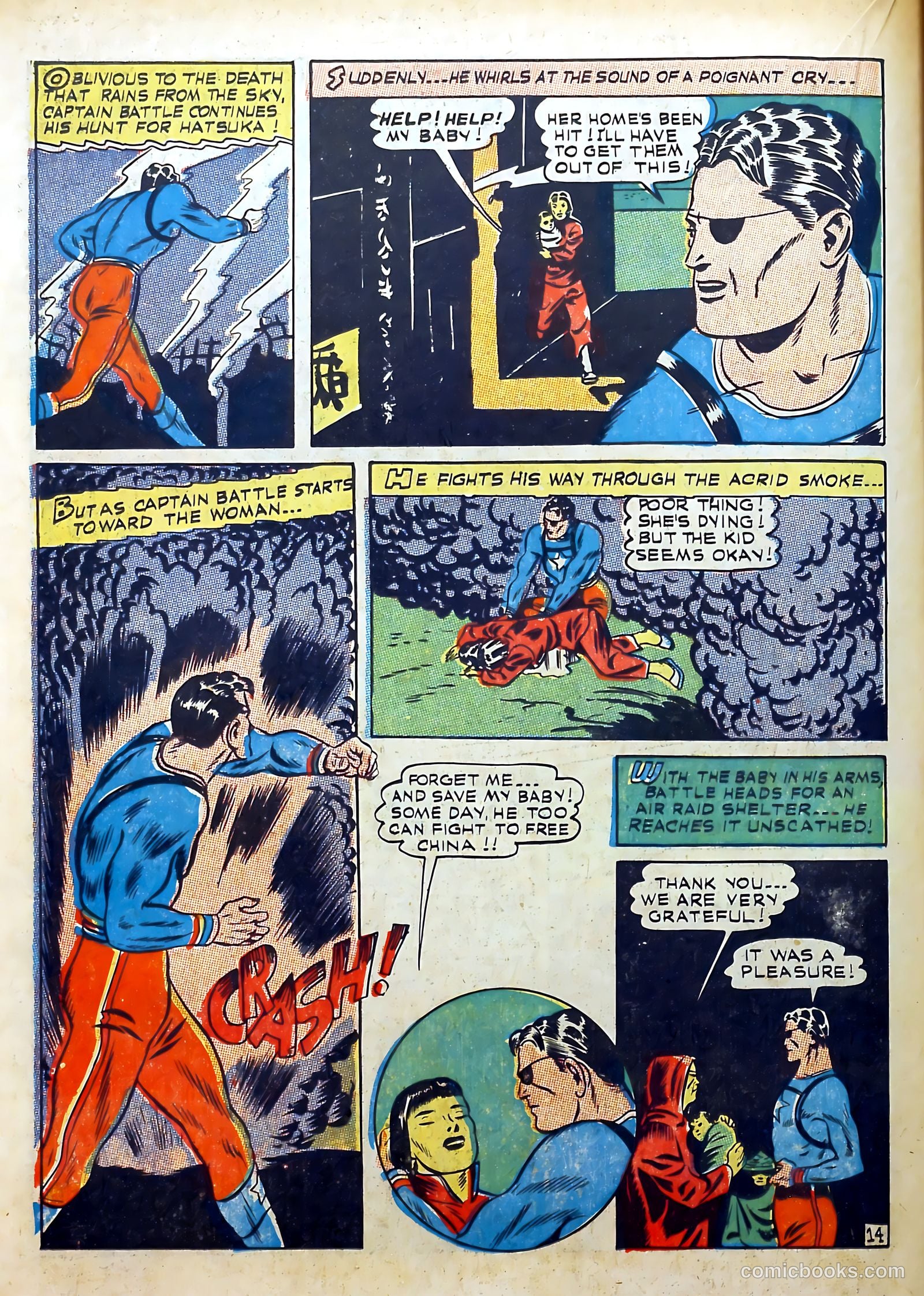Captain Battle #5 (1943) — page 32 of 68
