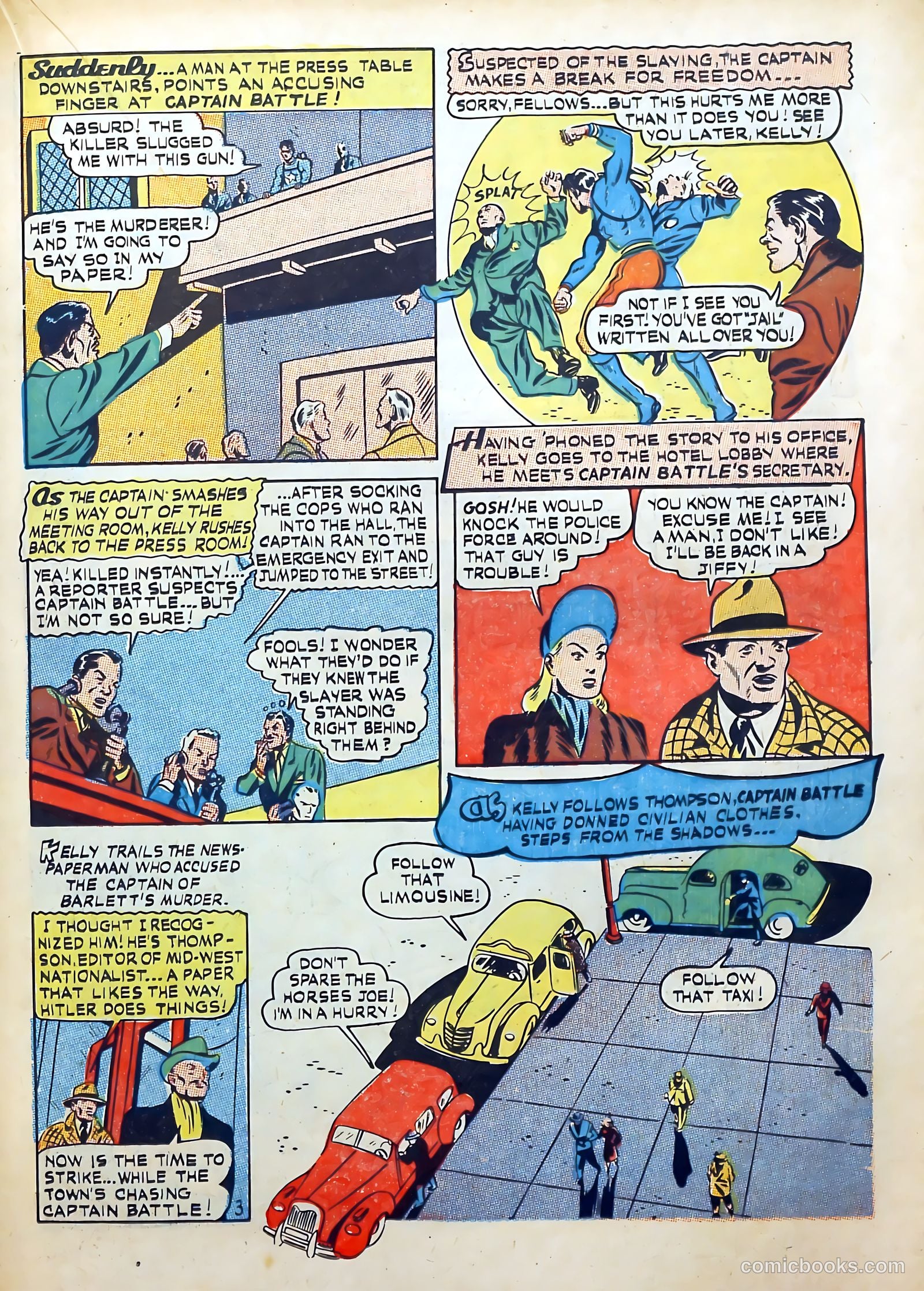 Captain Battle #5 (1943) — page 37 of 68