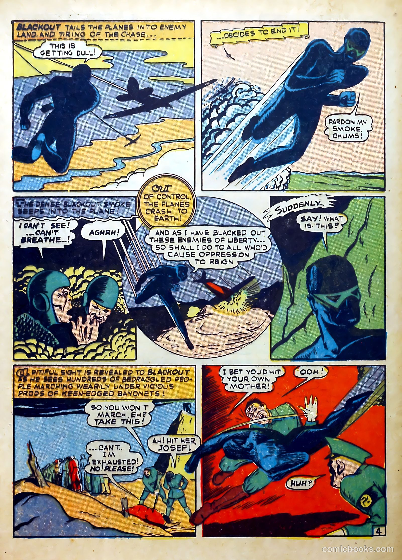 Captain Battle #5 (1943) — page 60 of 68