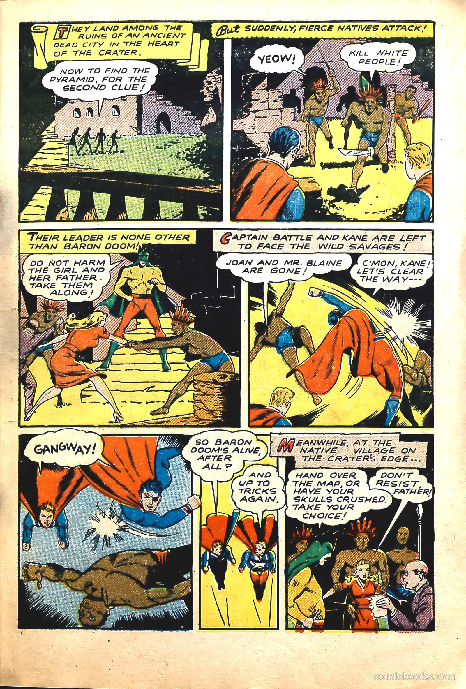 Captain Battle Comics #3 (1941) — page 8 of 54