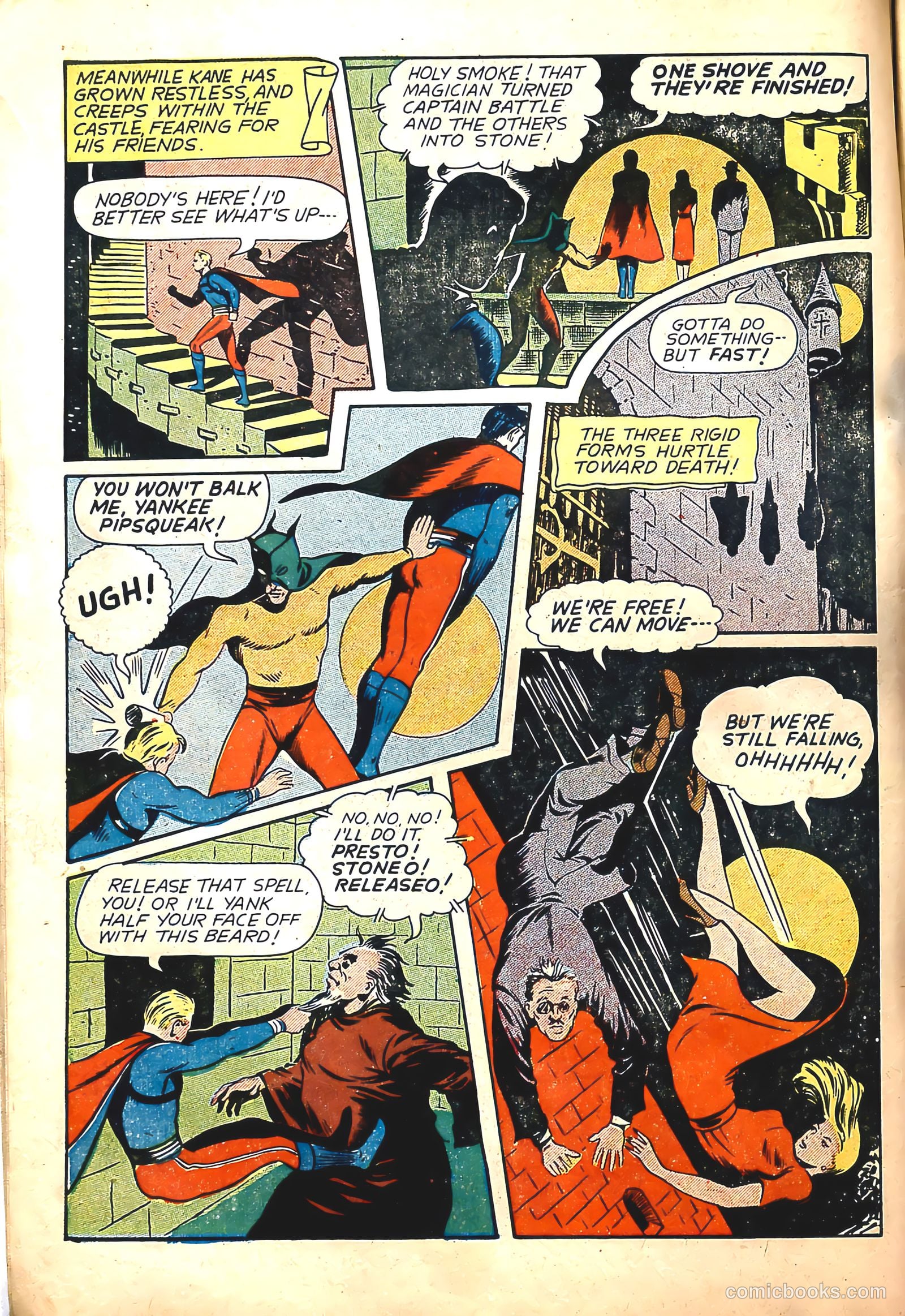 Captain Battle Comics #3 (1941) — page 15 of 54