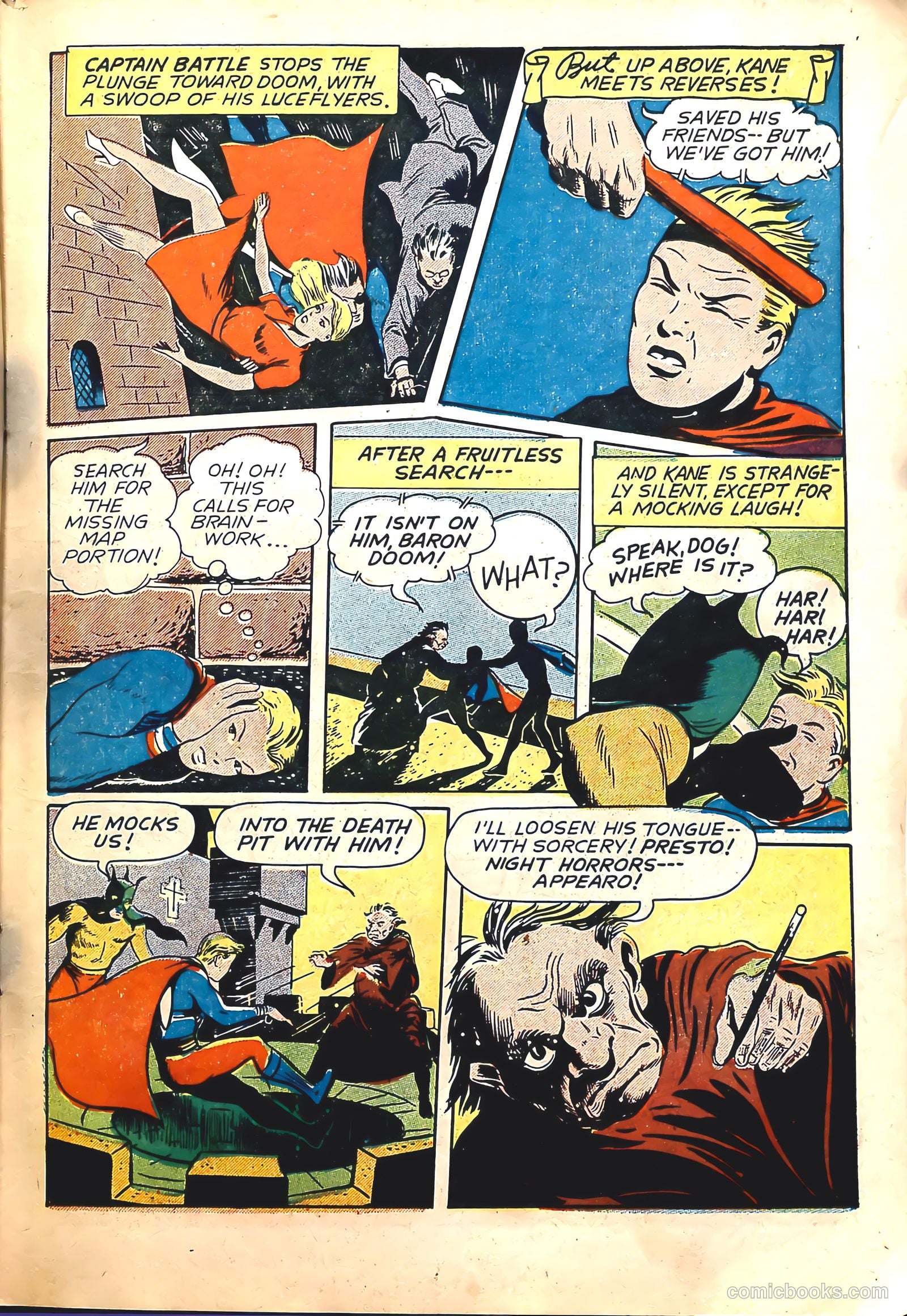 Captain Battle Comics #3 (1941) — page 16 of 54