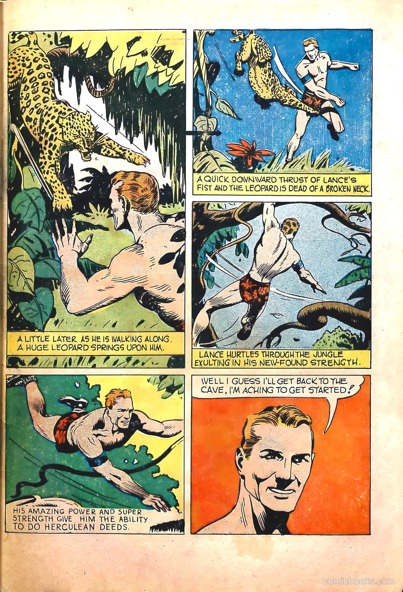 Captain Battle Comics #3 (1941) — page 50 of 54