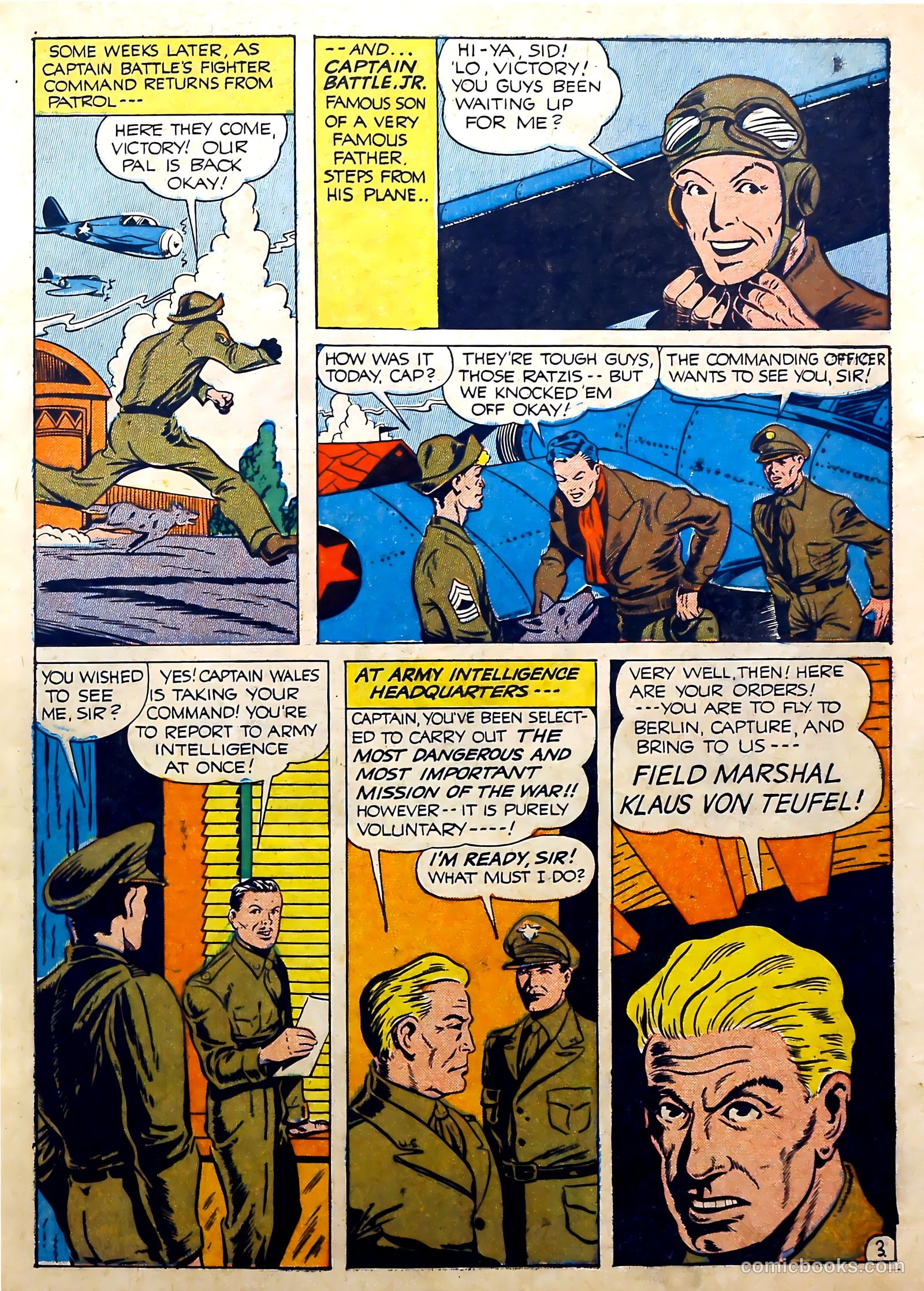Captain Battle Jr. #1 (1943) — page 5 of 61
