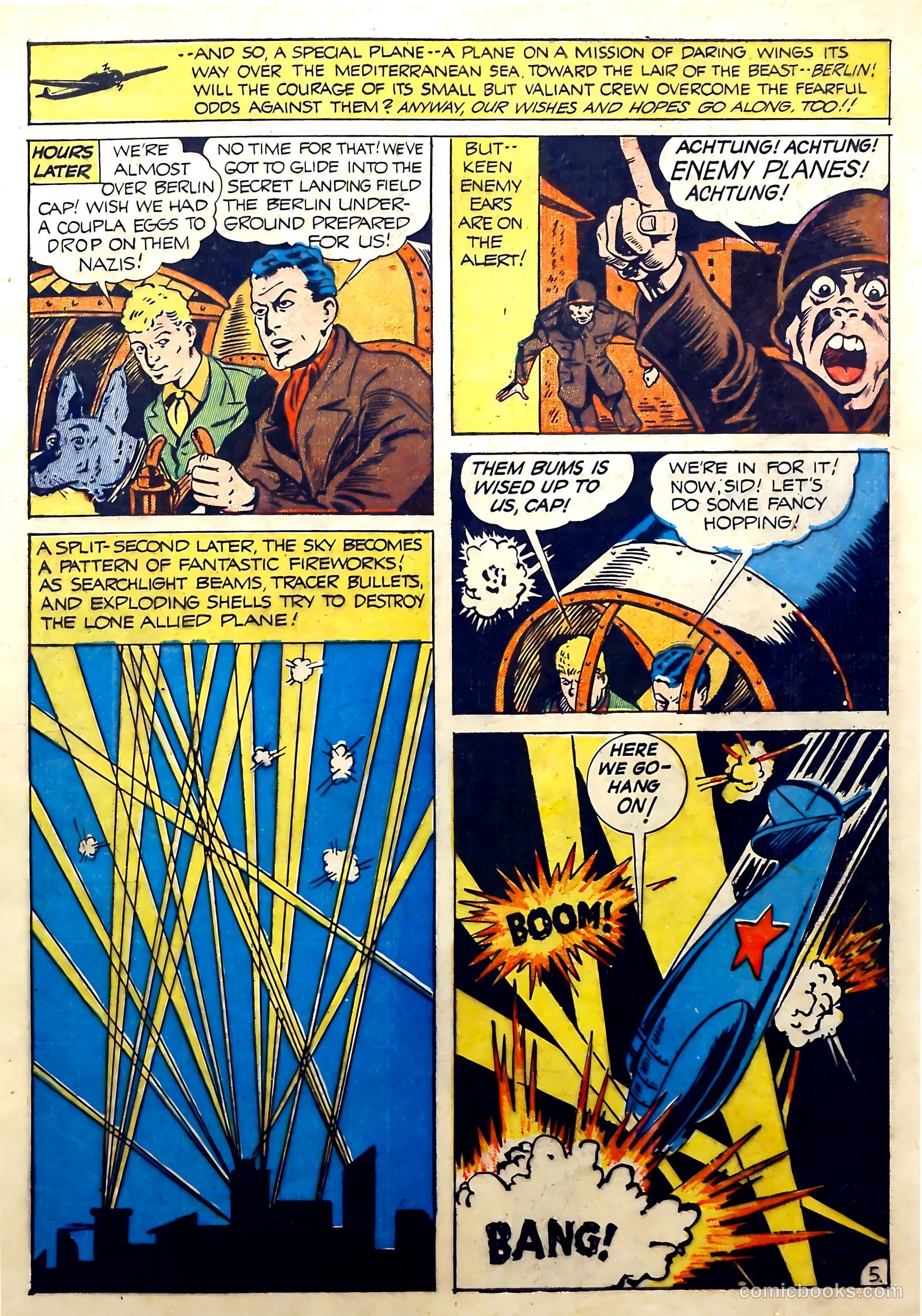 Captain Battle Jr. #1 (1943) — page 7 of 61