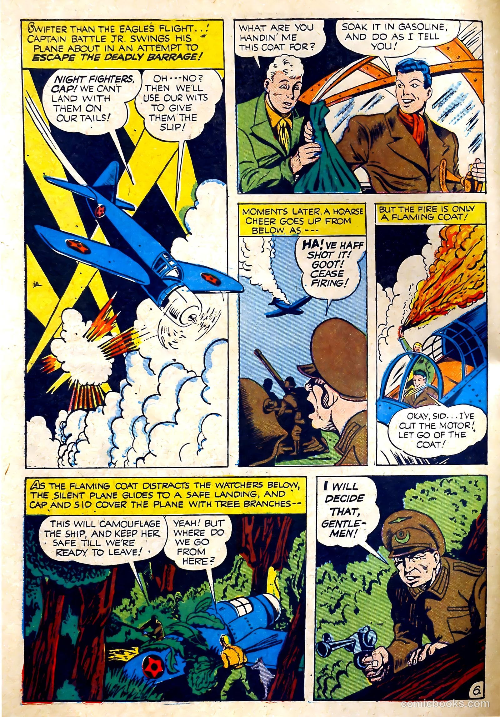 Captain Battle Jr. #1 (1943) — page 8 of 61