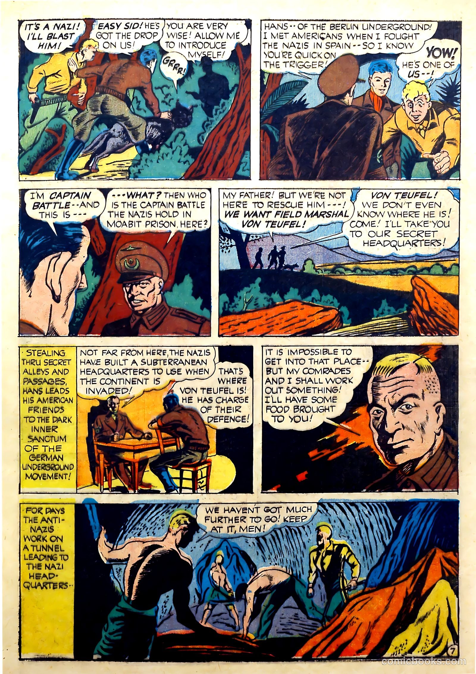 Captain Battle Jr. #1 (1943) — page 9 of 61