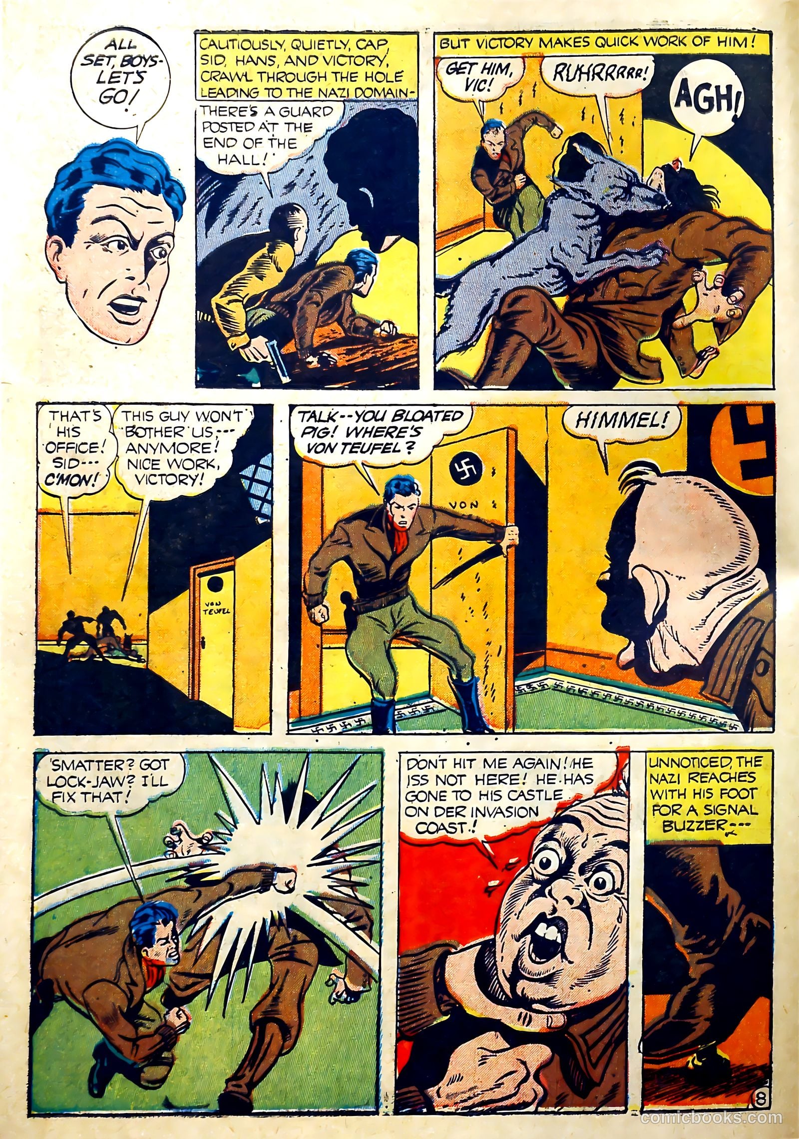 Captain Battle Jr. #1 (1943) — page 10 of 61